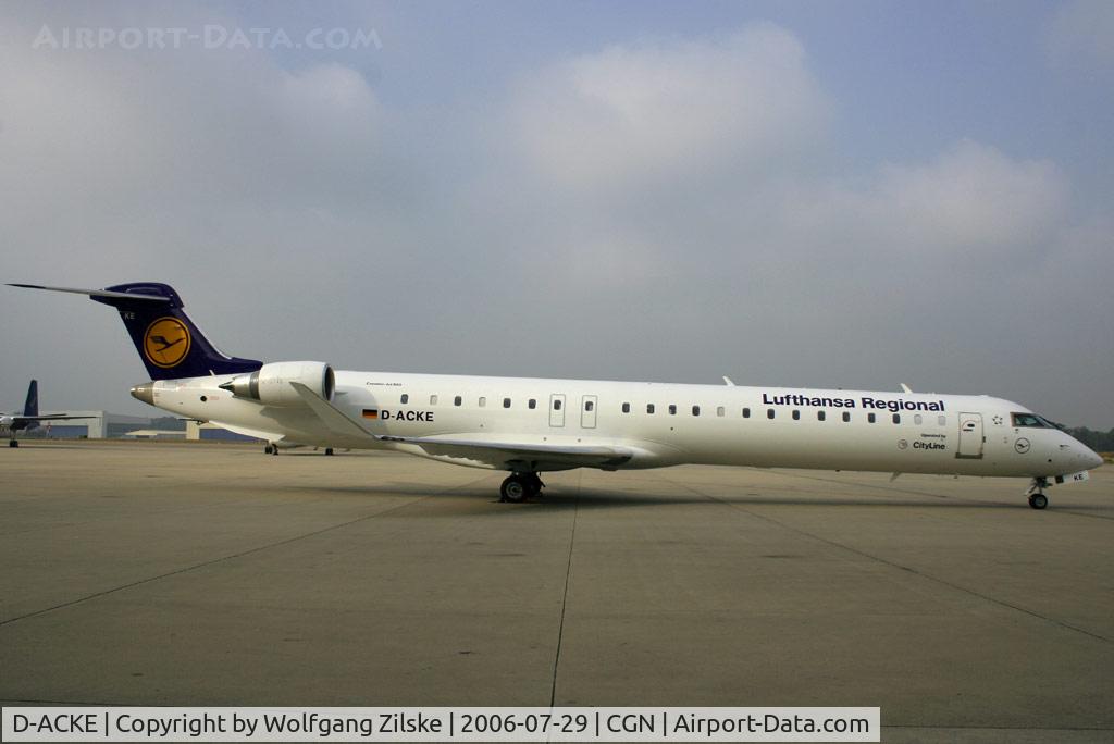 D-ACKE, 2006 Bombardier CRJ-900LR (CL-600-2D24) C/N 15081, new aircraft