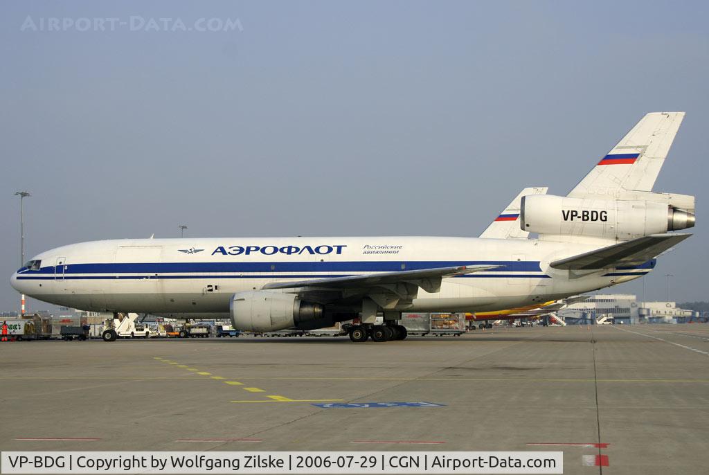 VP-BDG, 1976 Douglas DC-10-40F C/N 46661, freighter