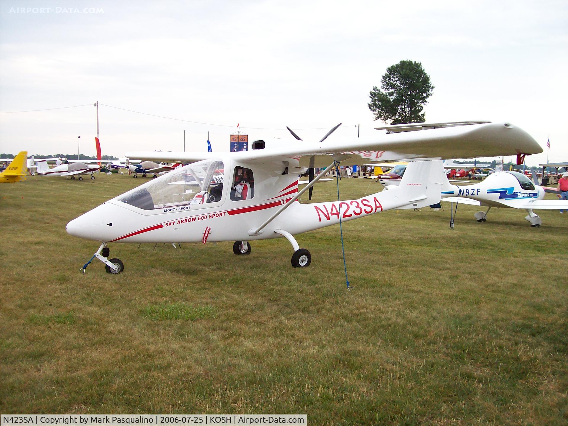 N423SA, 2006 Iniziative Industriali Italiane Sky Arrow 600 Sport C/N LSA003, Sky Arrow Sport 600