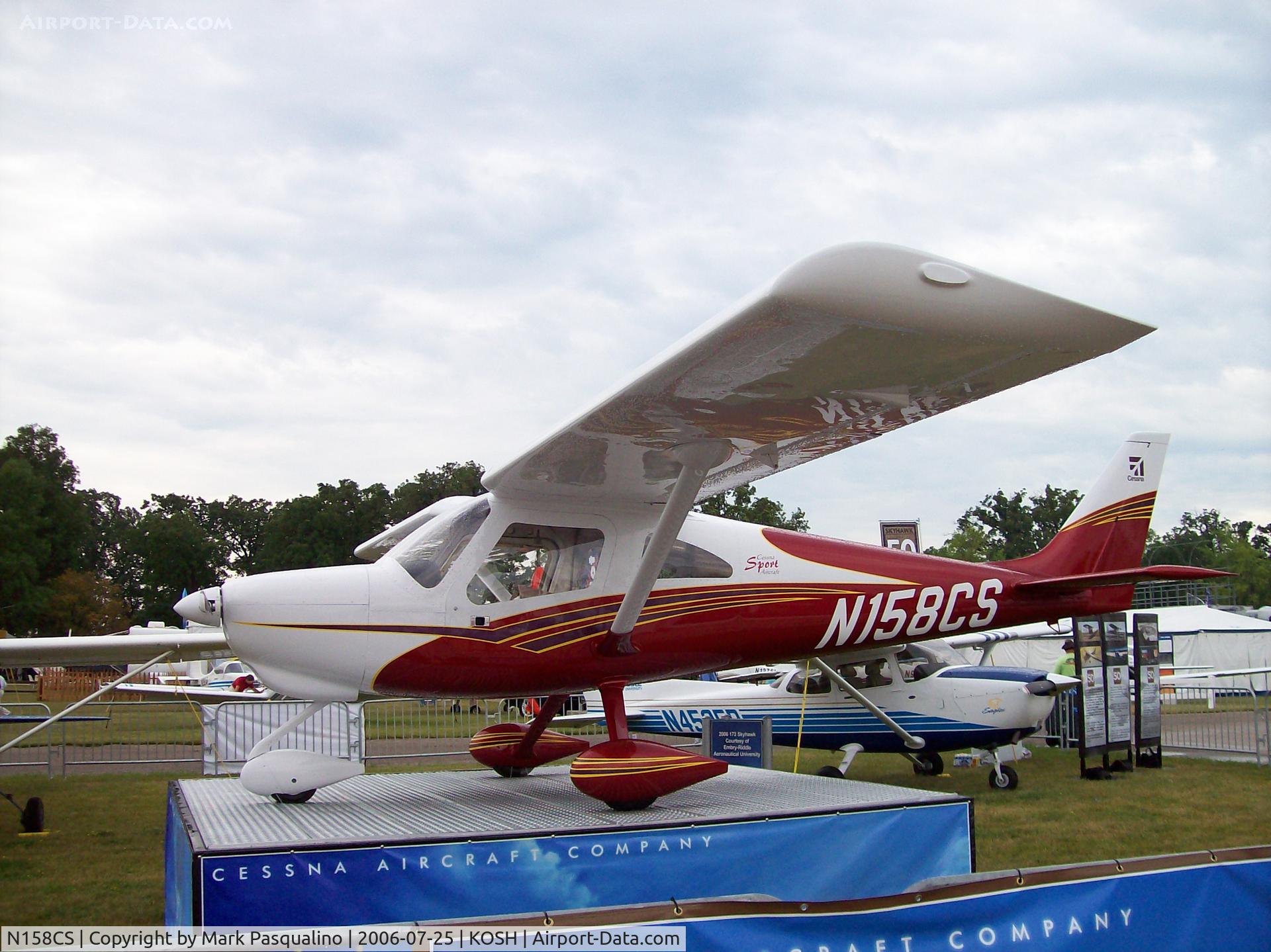 N158CS, 2006 Cessna CSA C/N CSA-010001, New proof of concept trainer by Cessna Aircraft