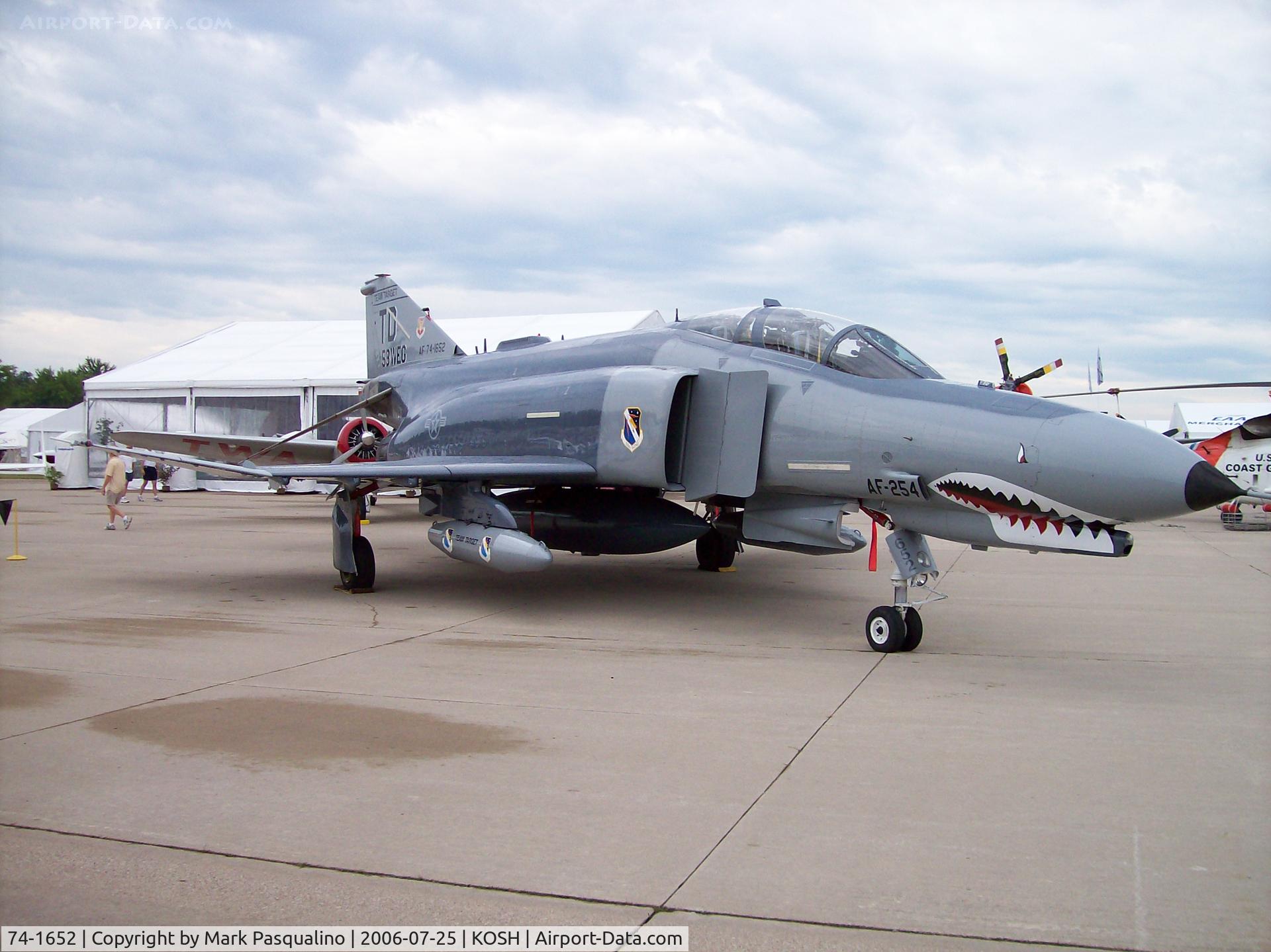 74-1652, 1974 McDonnell Douglas QF-4E Phantom II C/N 4911, F-4