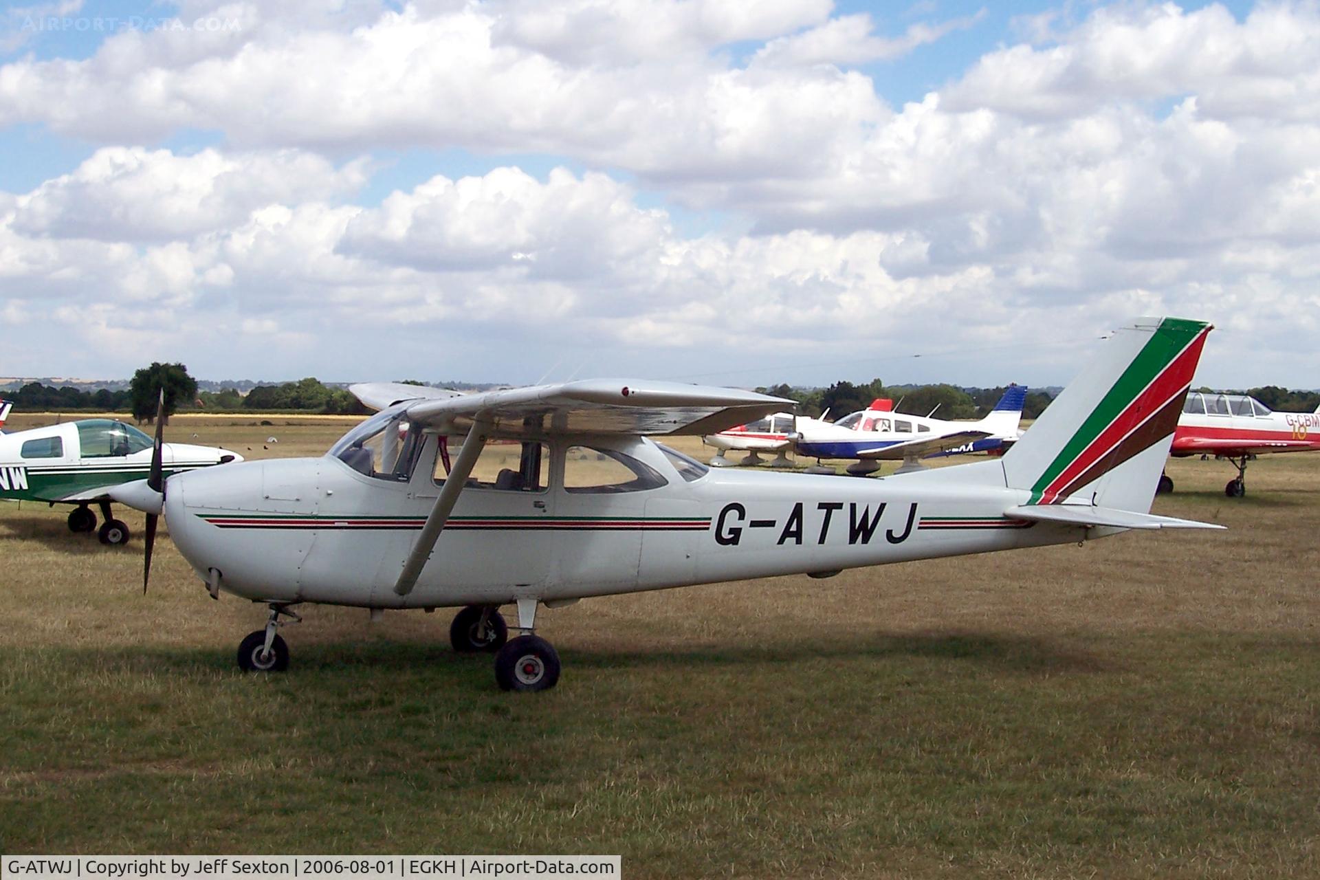 G-ATWJ, 1964 Reims Cessna F172F Skyhawk C/N 0095, Cessna F 172F Skyhawk (previosly EI-ANS) at Lashenden/Headcorn England