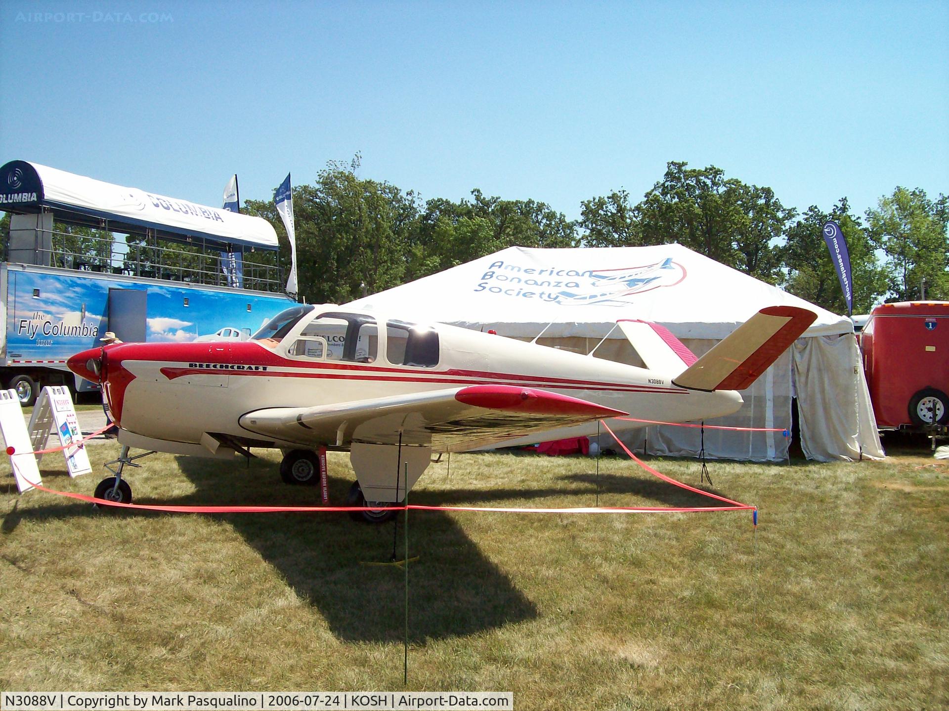 N3088V, 1947 Beech 35 Bonanza C/N D-504, Beech 35