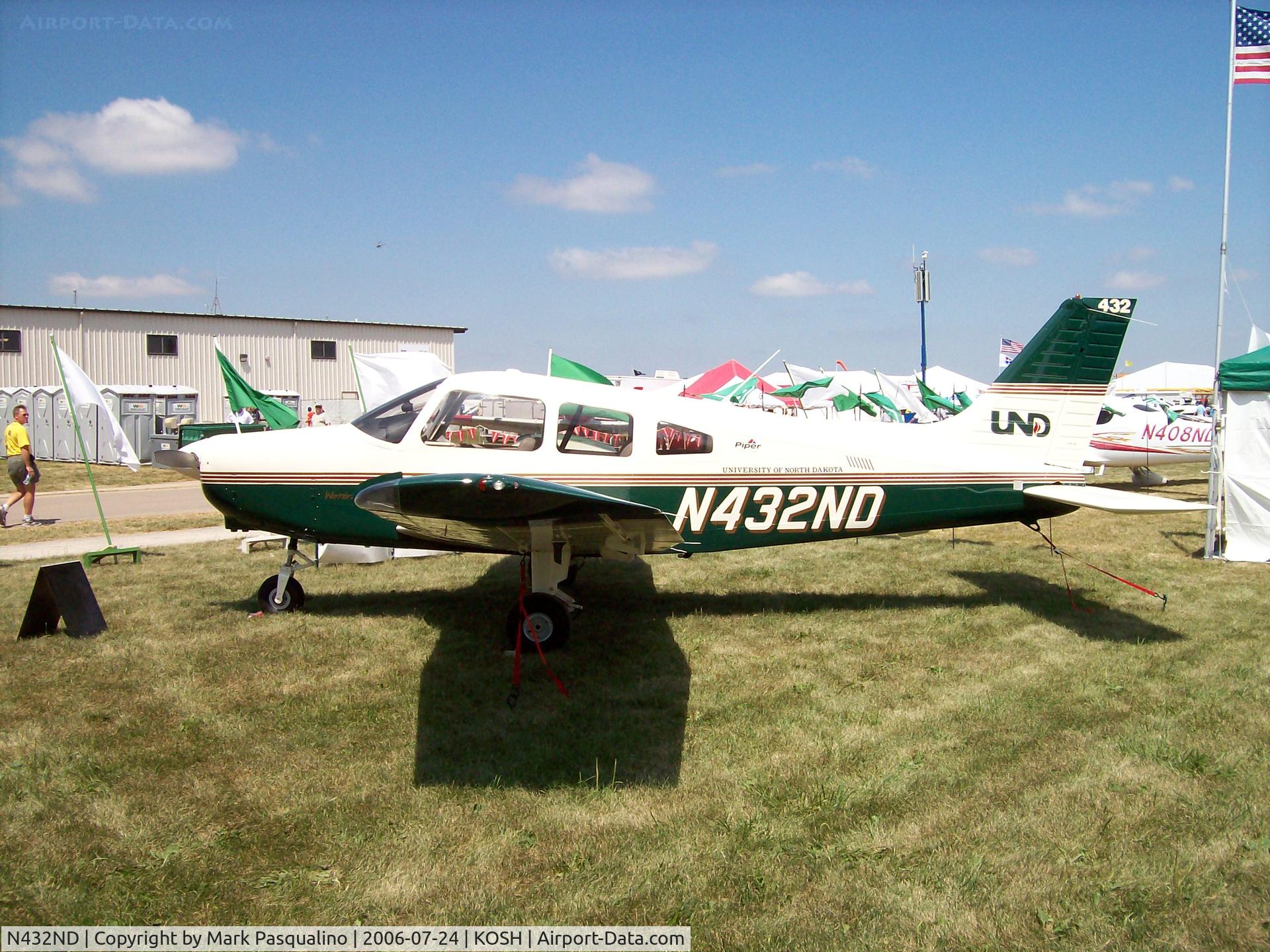 N432ND, 2006 Piper PA-28-161 Cherokee Warrior II C/N 2842267, Piper PA-28-161