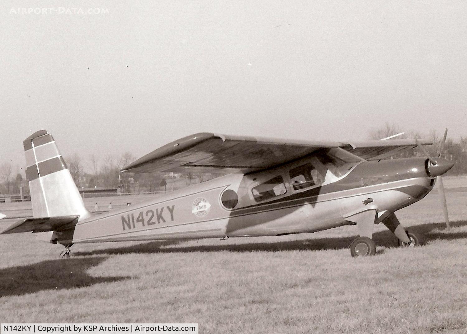 N142KY, 1960 Helio H-395 Super Courier C/N 518, Flown by Kentucky State Police