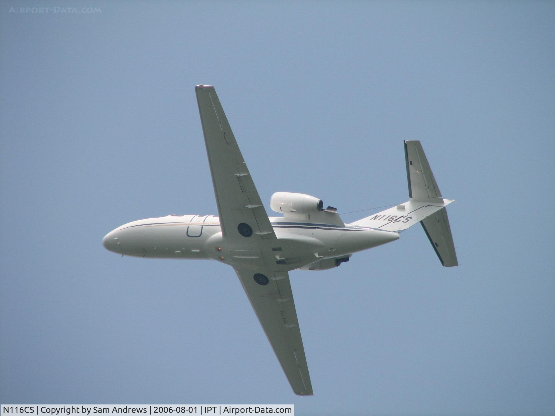 N116CS, Cirrus SR20 X C/N 2019, On their way to Oakland Co Int'l Airport (Pontiac, MI) [KPTK/PTK]