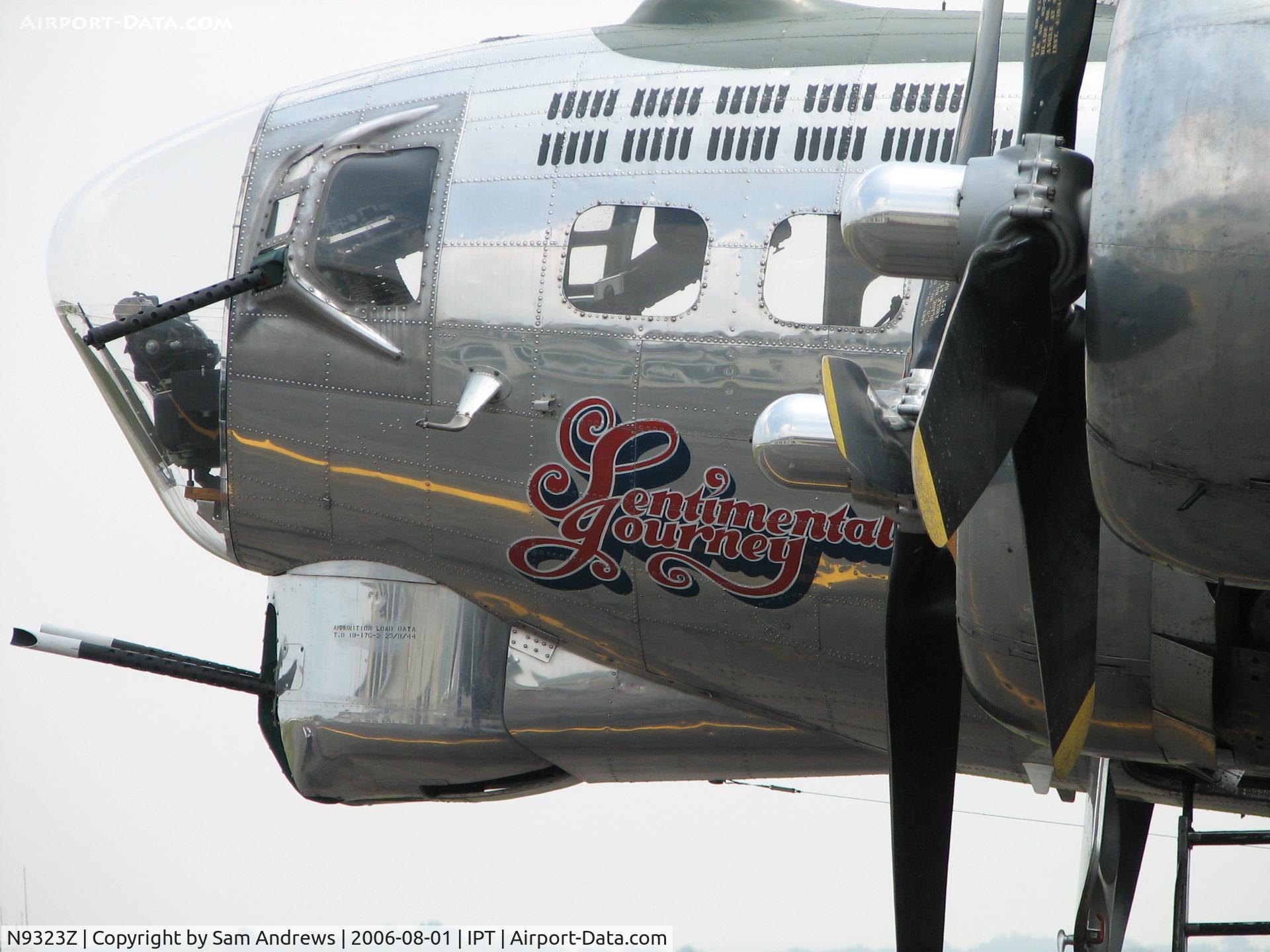 N9323Z, 1944 Boeing B-17G-85-DL Flying Fortress C/N 32155, The nose section.