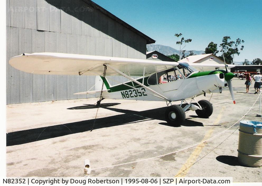 N82352, 1977 Piper PA-18-150 Super Cub C/N 18-7709146, 1977 Piper PA-18-150 SUPER CUB, Lycoming O-320 150 Hp, oversize rough field tires