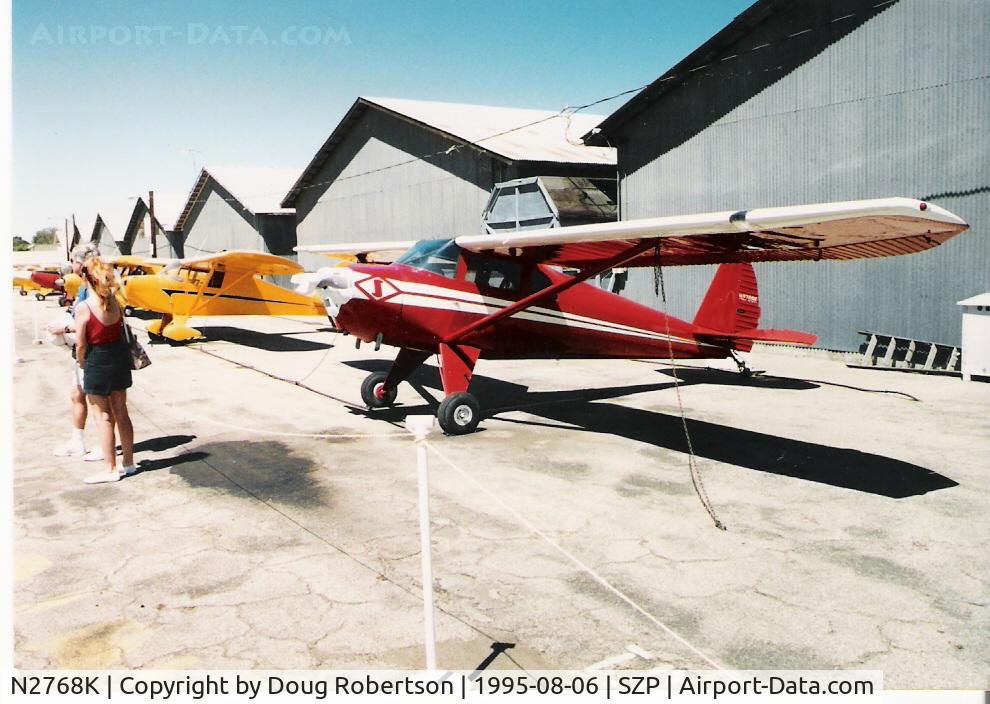 N2768K, 1947 Silvaire LUSCOMBE 8E C/N 5495, 1947 Luscombe 8E SILVAIRE, Continental C85 85 Hp