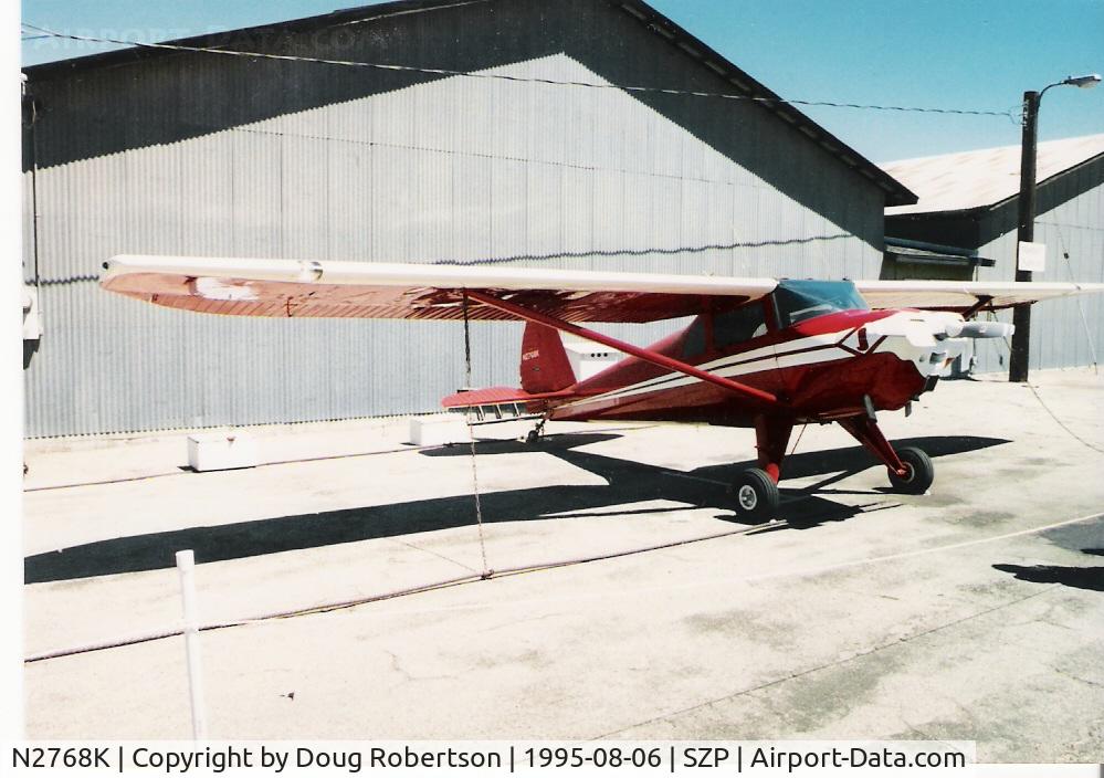 N2768K, 1947 Silvaire LUSCOMBE 8E C/N 5495, 1947 Luscombe 8E SILVAIRE, Continental C85 85 Hp