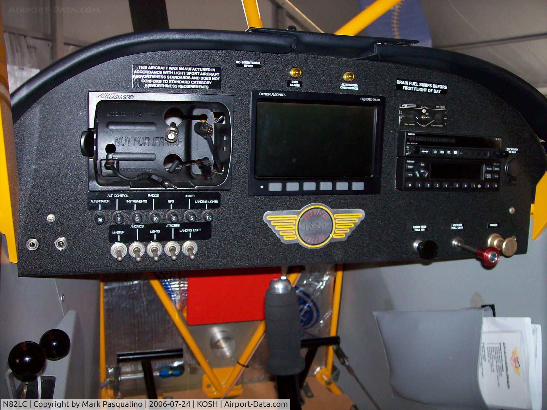 N82LC, American Legend AL11J-120 C/N AL-1017, AL11J-120