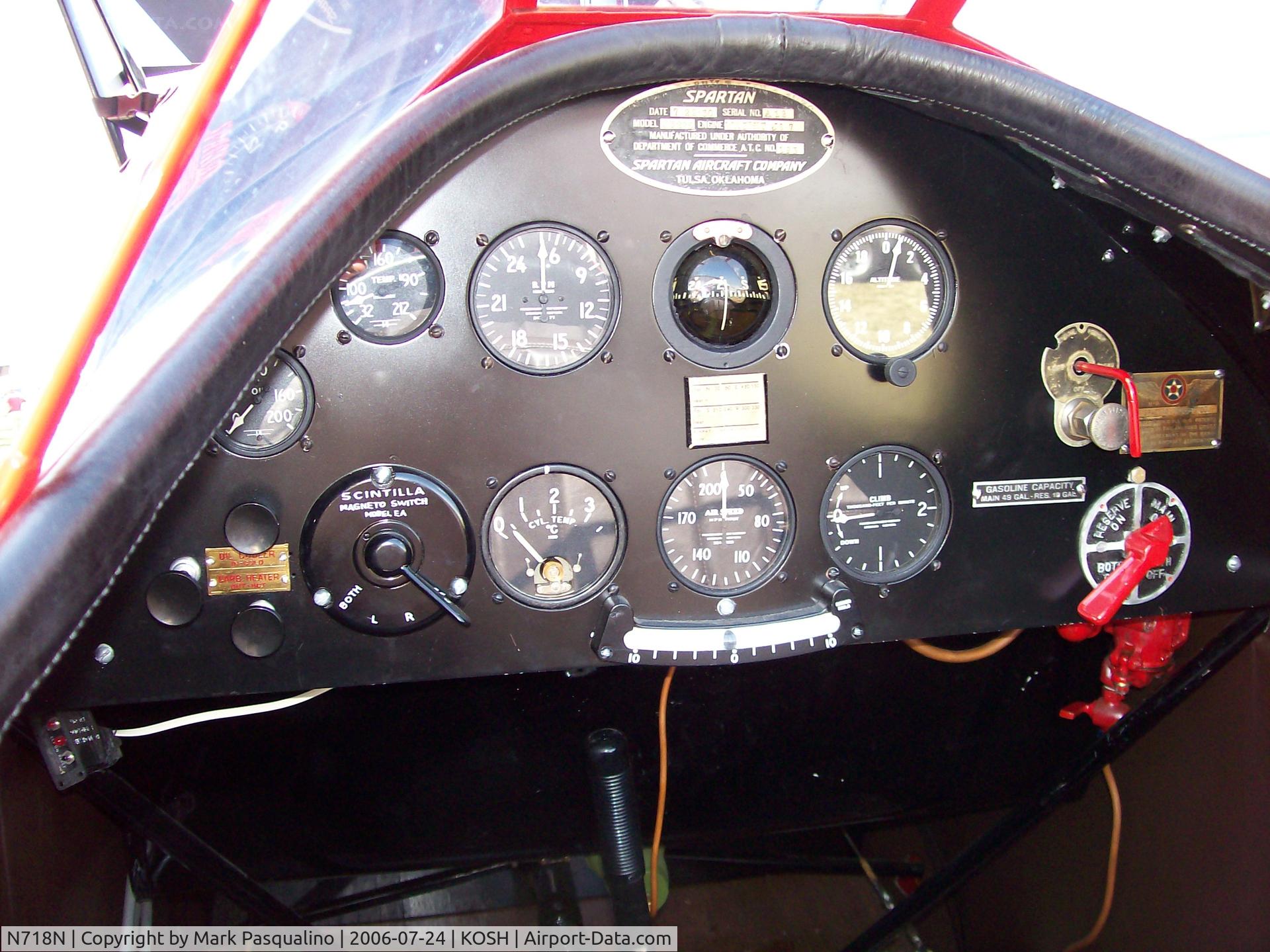 N718N, 1930 Spartan C3-225 C/N A-12, Spartan C3-225
