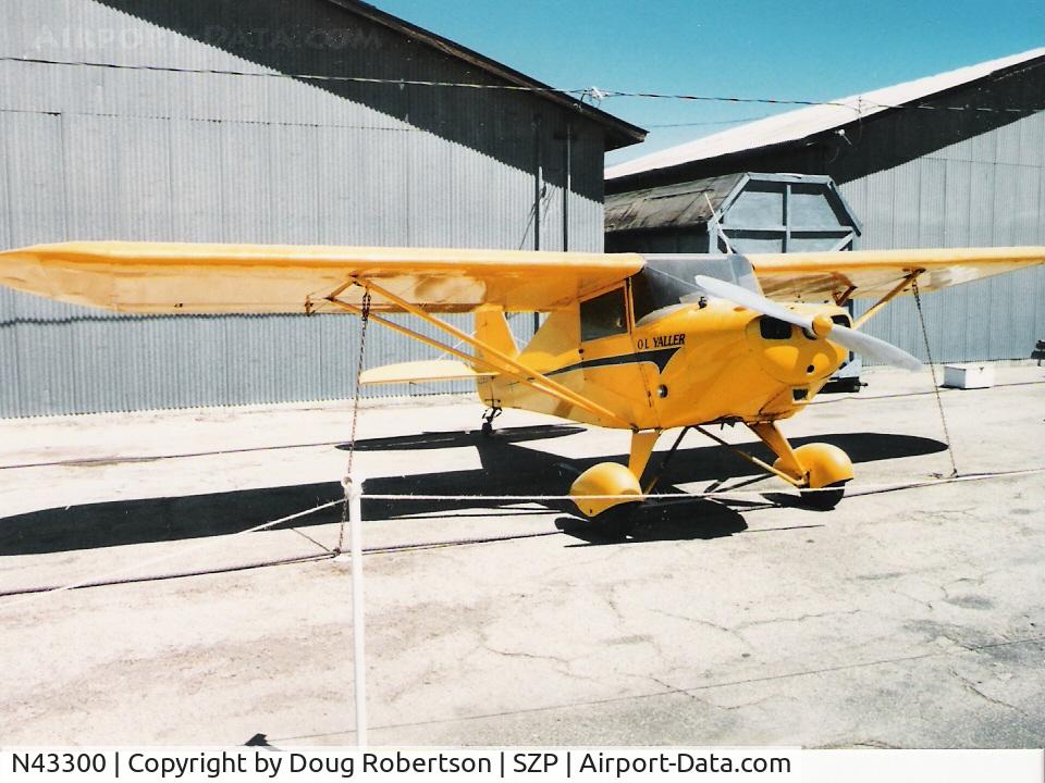 N43300, 1946 Taylorcraft BC12-D C/N 6959, 1946 Taylorcraft BC-12D TWOSOME as 'Ol Yaller' in 1984