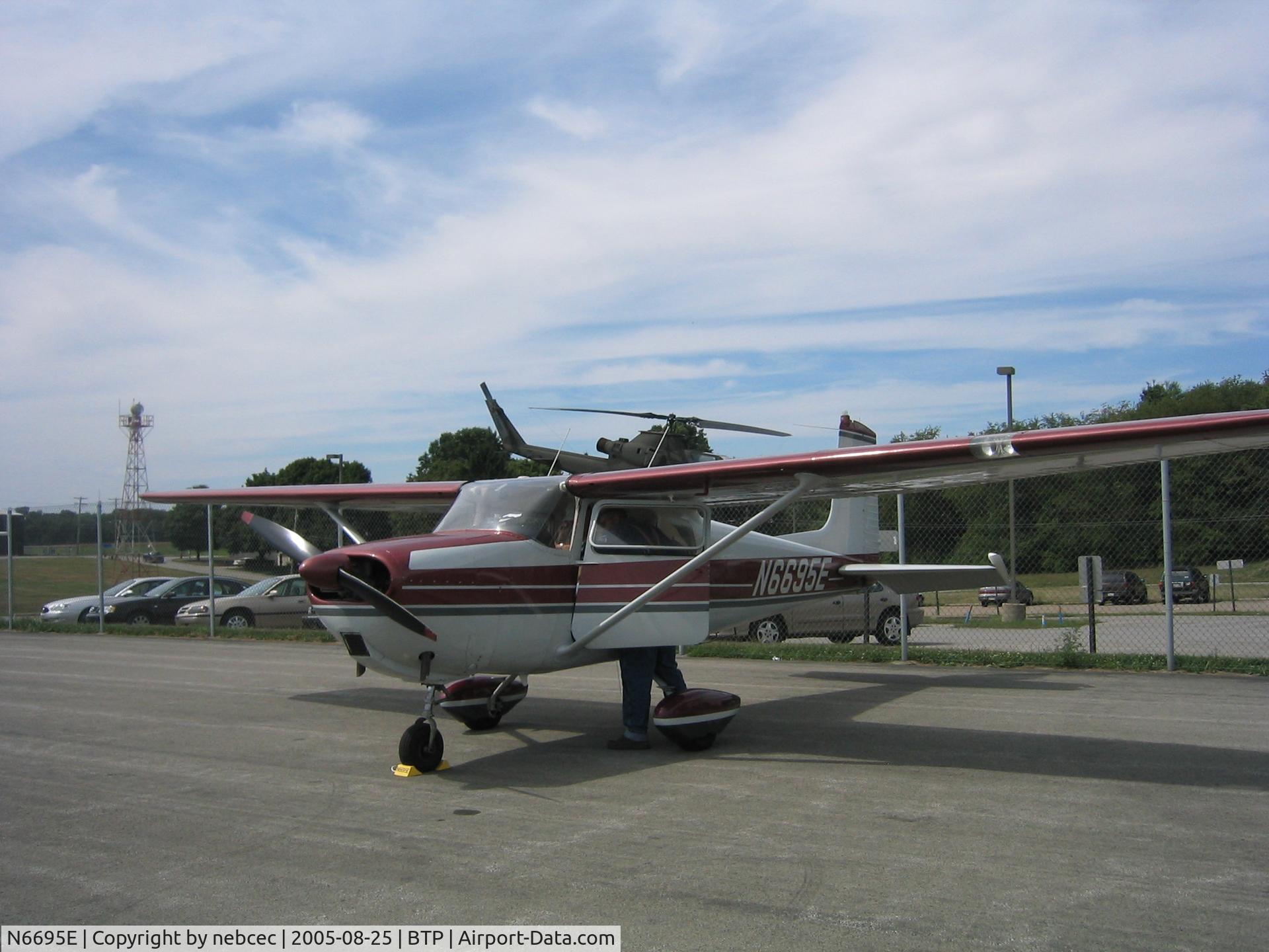 N6695E, 1959 Cessna 175 Skylark C/N 56195, 1959 C-175