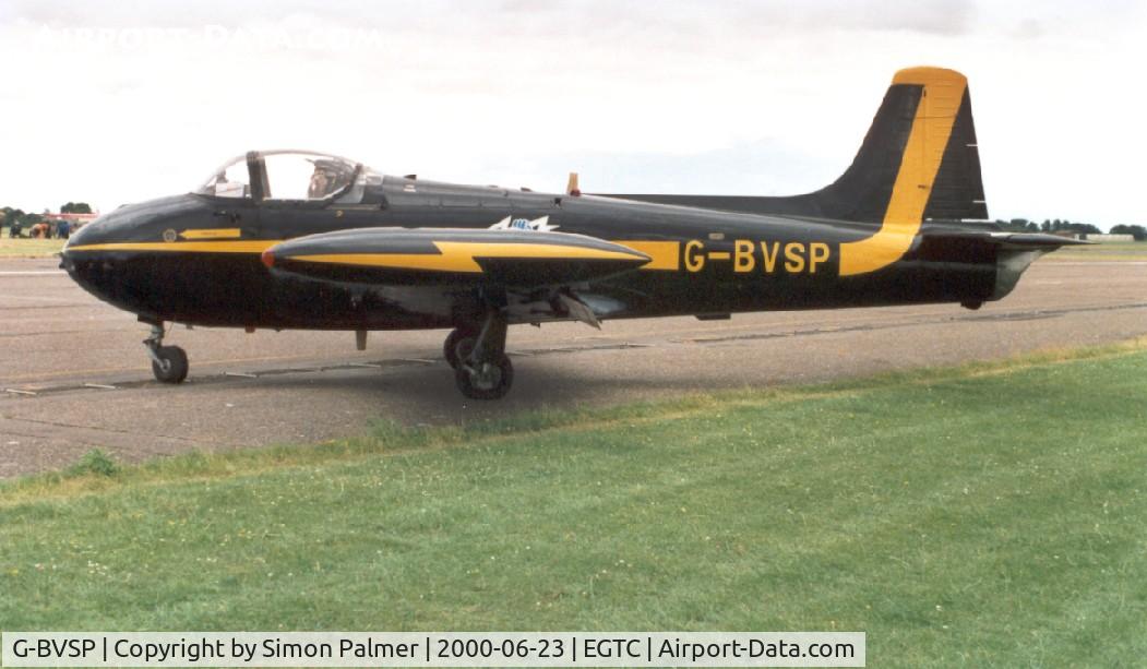 G-BVSP, 1959 Hunting P-84 Jet Provost T.3A C/N PAC/W/6327, Jet Provost T3A