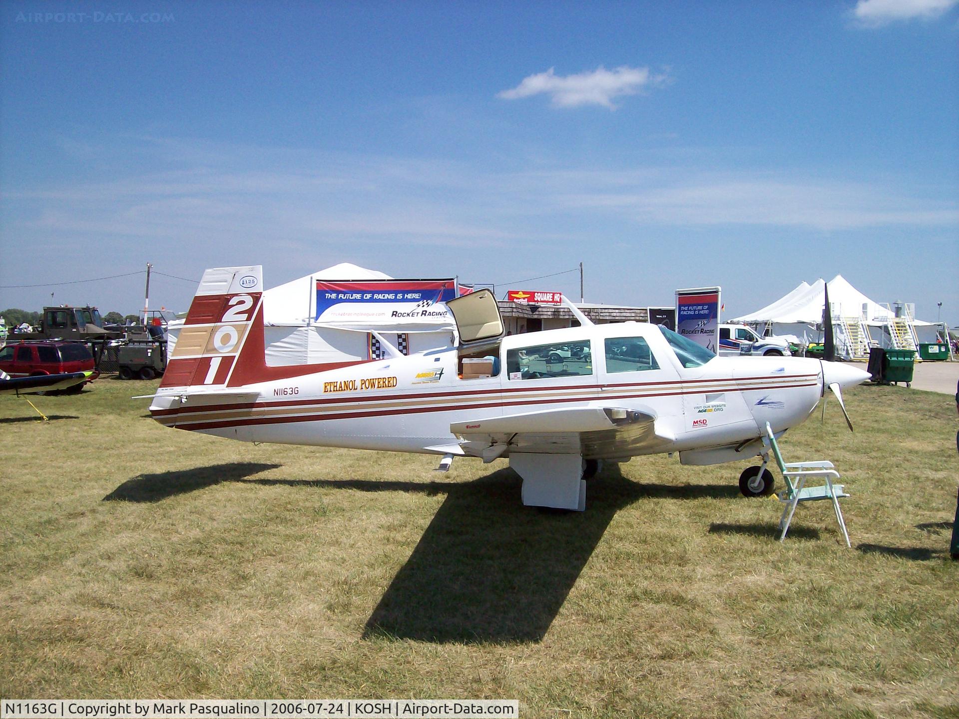 N1163G, 1982 Mooney M20J 201 C/N 24-1292, Mooney M20J