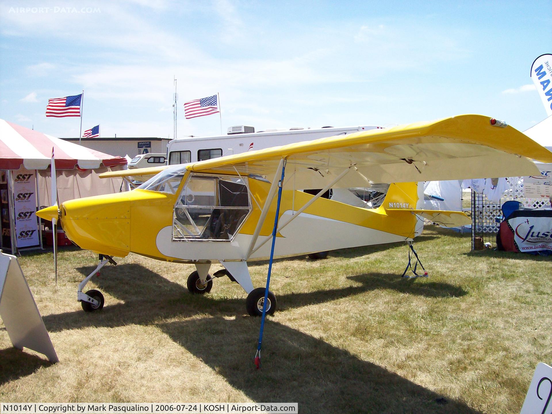N1014Y, 2005 Just Aircraft Escapade C/N JAESC0083, Escapade