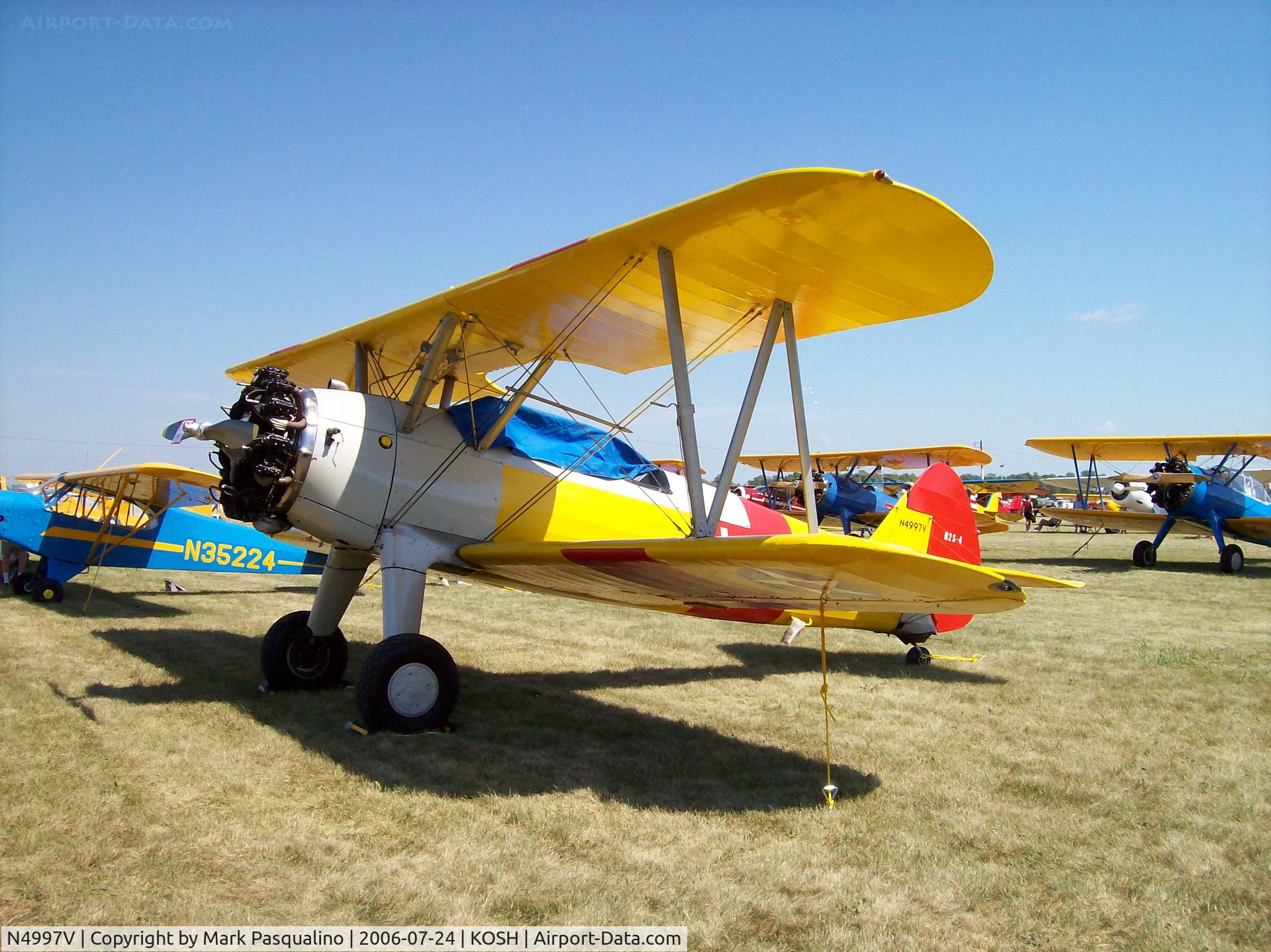 N4997V, 1942 Boeing A75N1(PT17) C/N 75-3423, Stearman