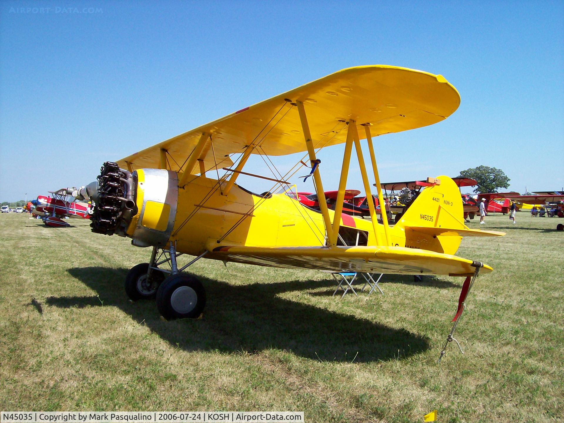N45035, 1941 Naval Aircraft Factory N3N-3 C/N 4421, N3N-3