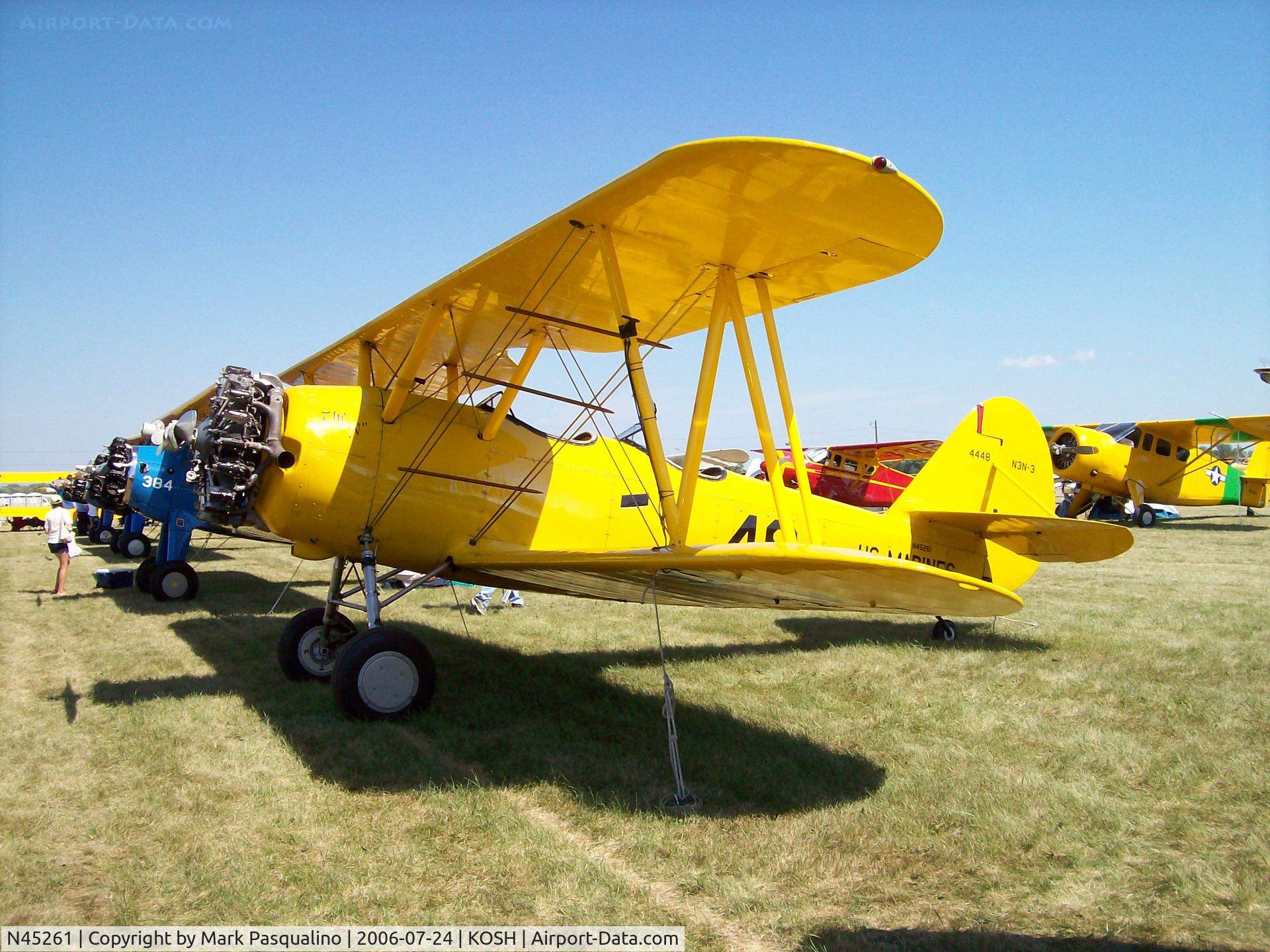 N45261, 1941 Naval Aircraft Factory N3N-3 C/N 4448, N3N-3