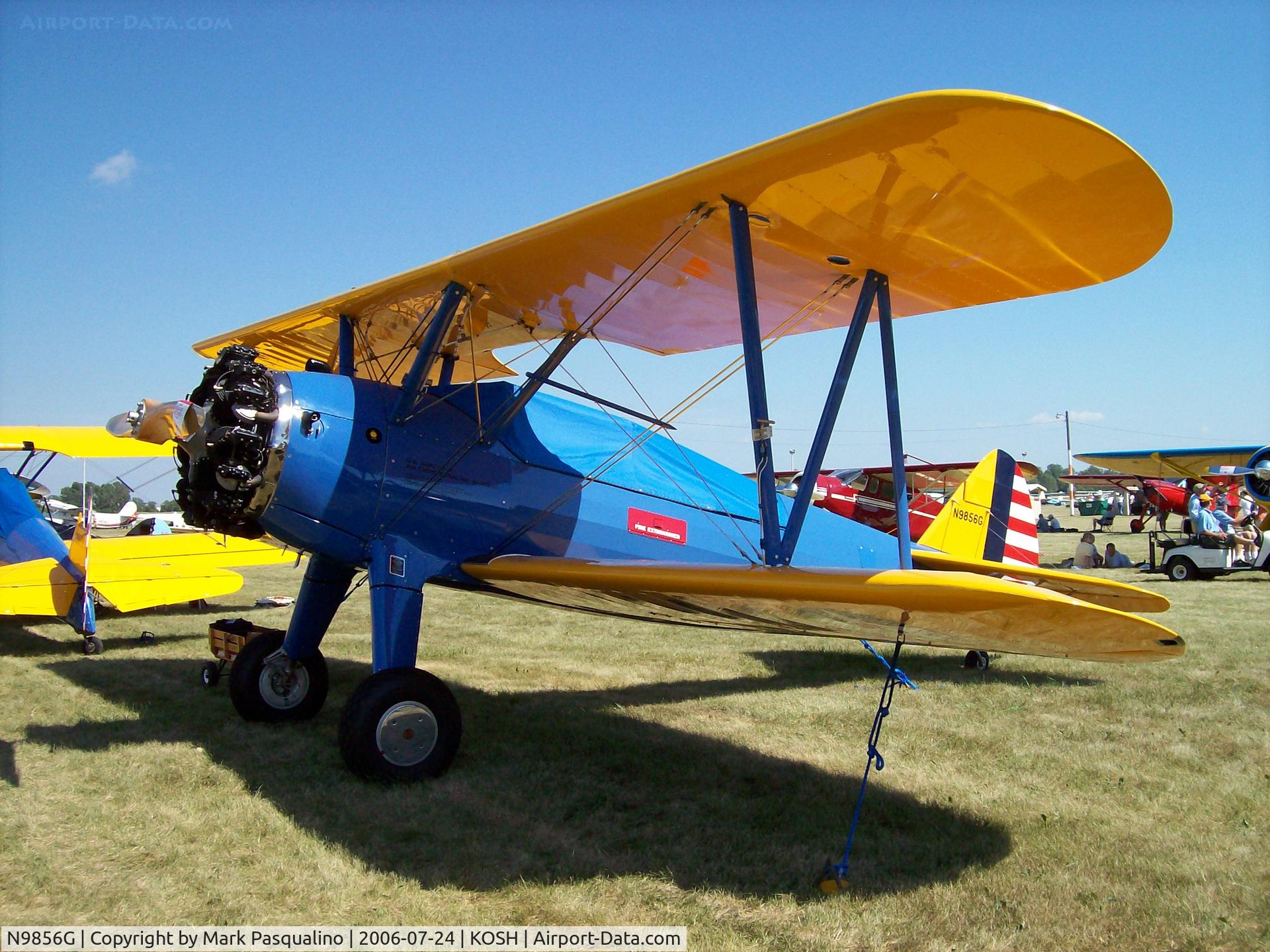 N9856G, 1942 Boeing A75N1(PT17) C/N 75-3157, Stearman