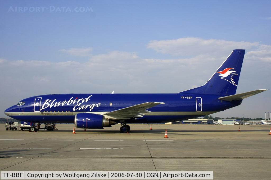 TF-BBF, 1992 Boeing 737-36E(SF) C/N 25264, freighter