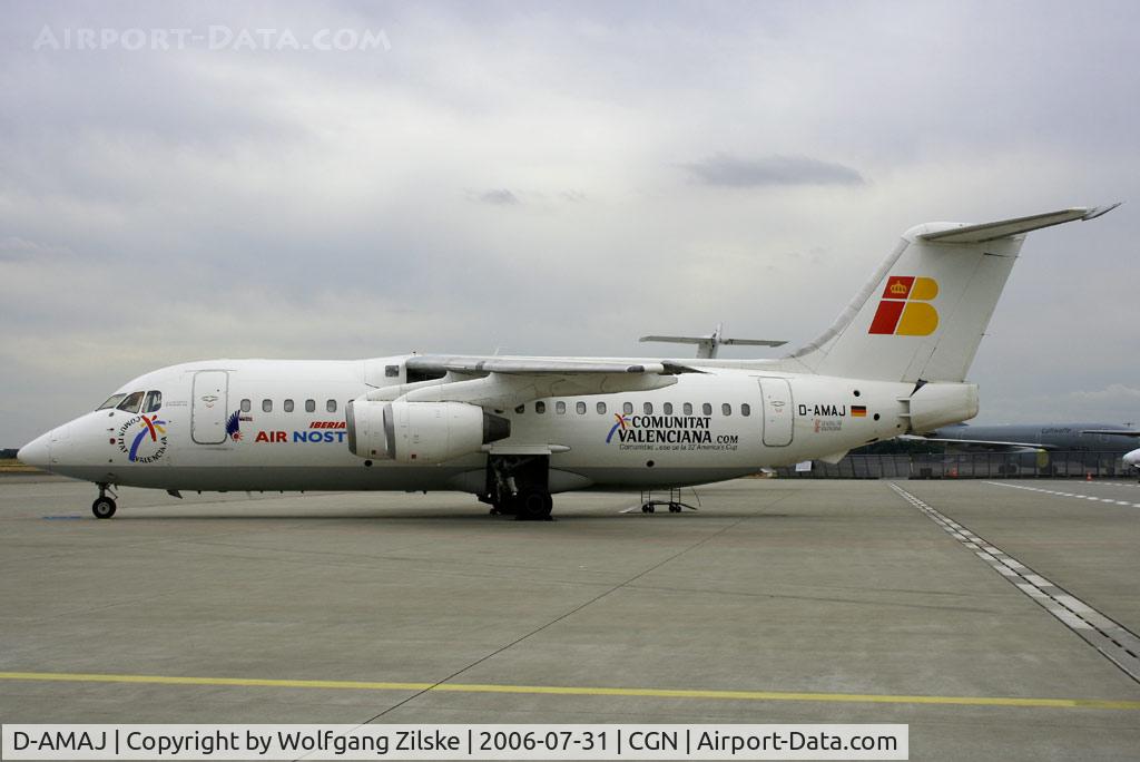 D-AMAJ, 1984 British Aerospace BAe.146-200A C/N E2028, visitor