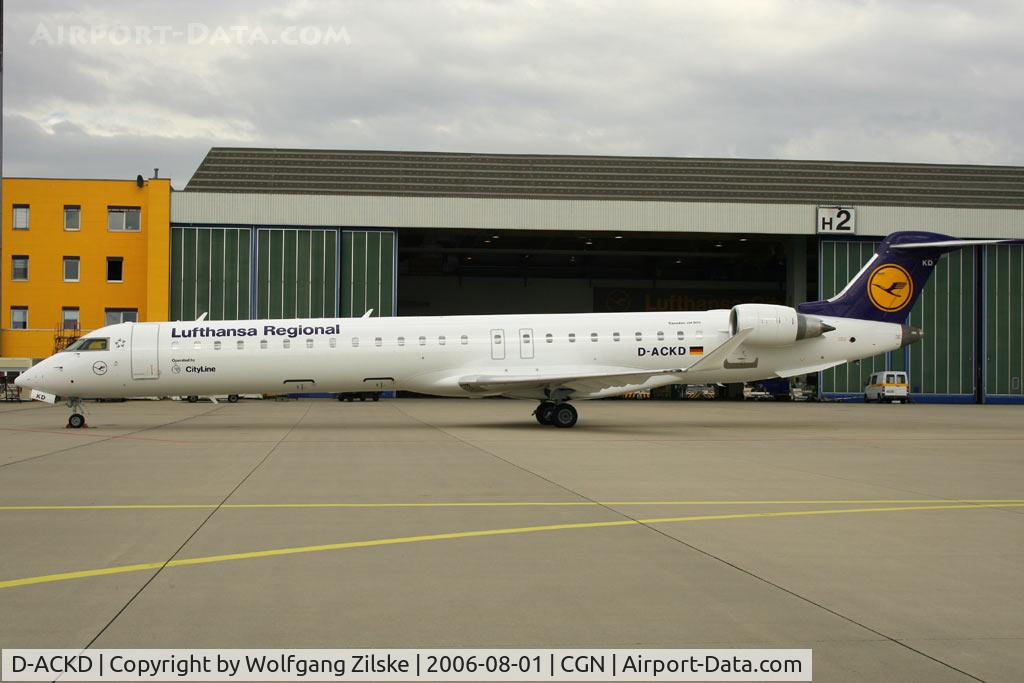 D-ACKD, 2006 Bombardier CRJ-900LR (CL-600-2D24) C/N 15080, new a/c