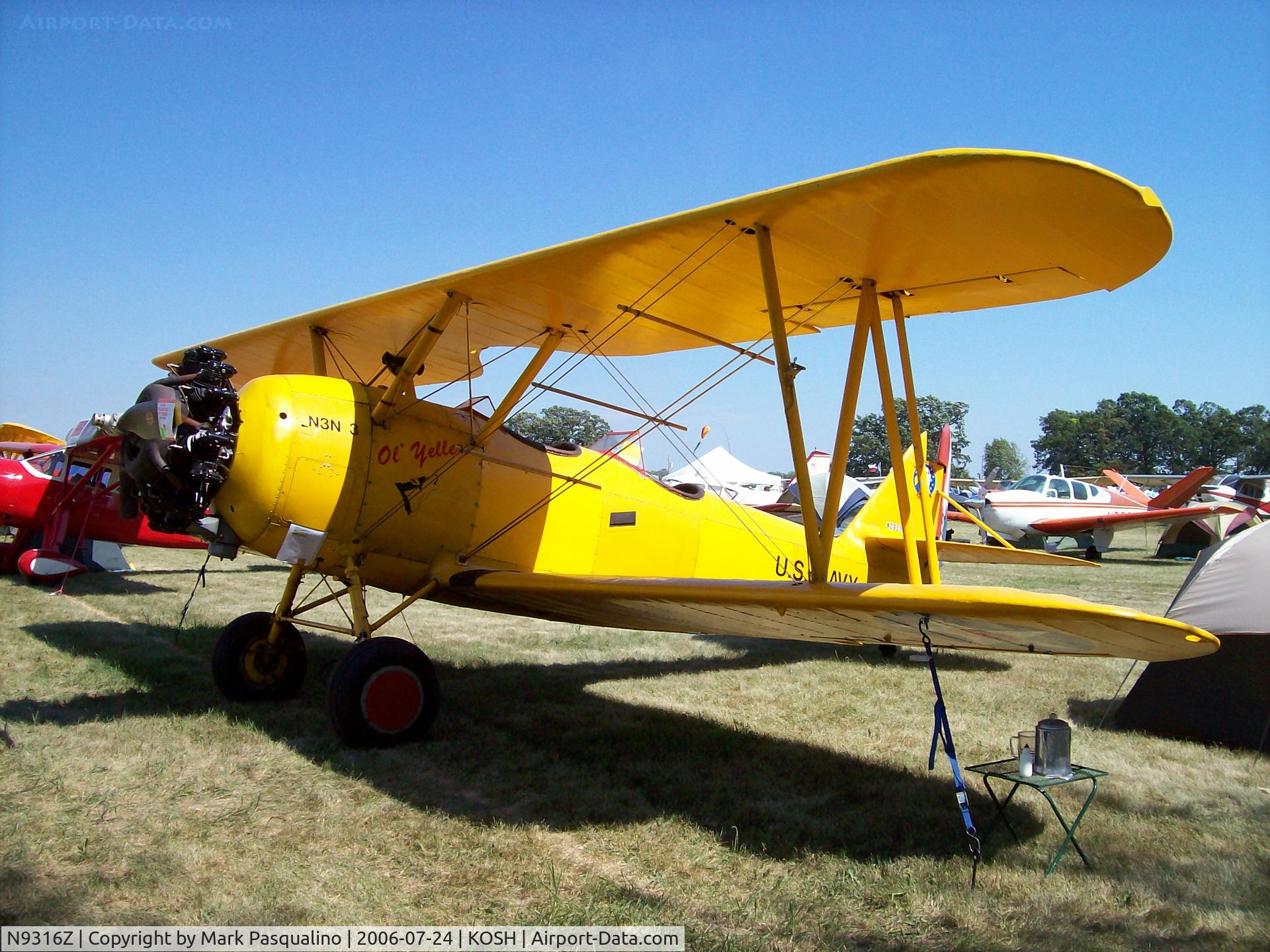 N9316Z, 1941 Naval Aircraft Factory N3N-3 C/N 1994, N3N-3