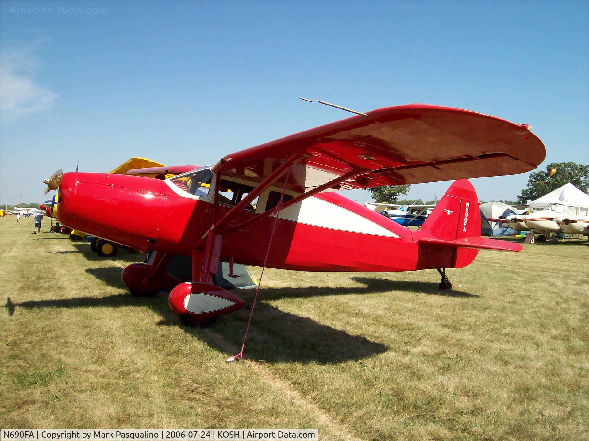 N690FA, 1946 Fairchild 24R-46 C/N R46-104, Fairchild 24R-46