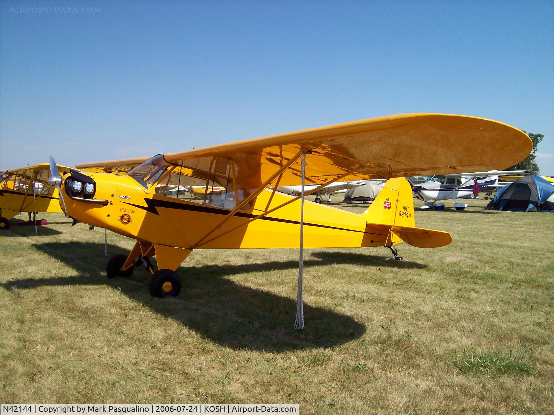 N42144, 1947 Piper J3C-65 Cub Cub C/N 14373, Piper J-3C-65