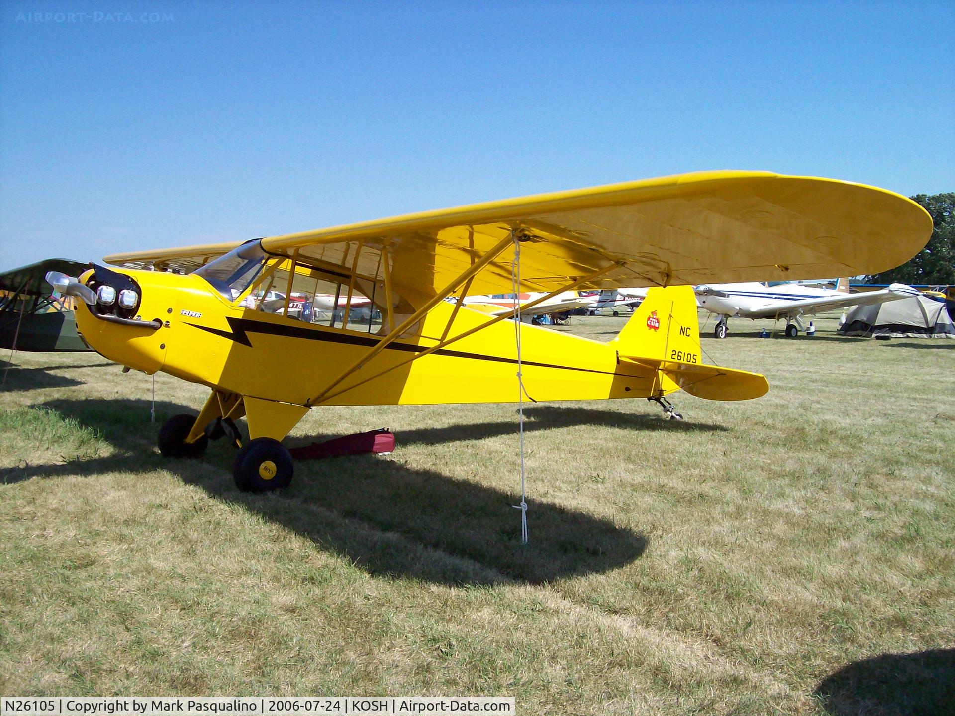 N26105, Piper J3C-65 Cub Cub C/N 4051, Piper J-3C-65