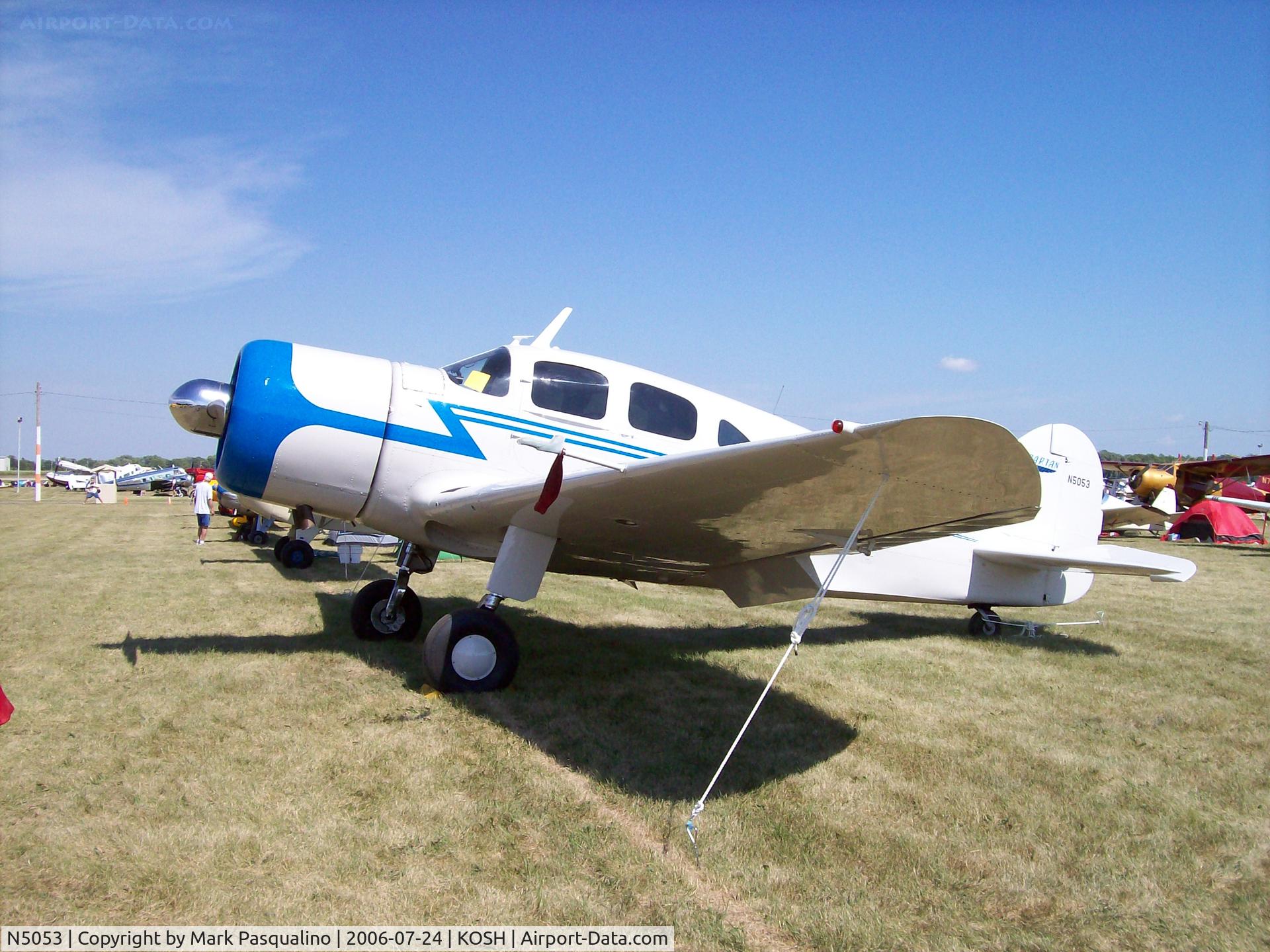 N5053, 1939 Spartan 7W Executive C/N 26, Spartan 7W