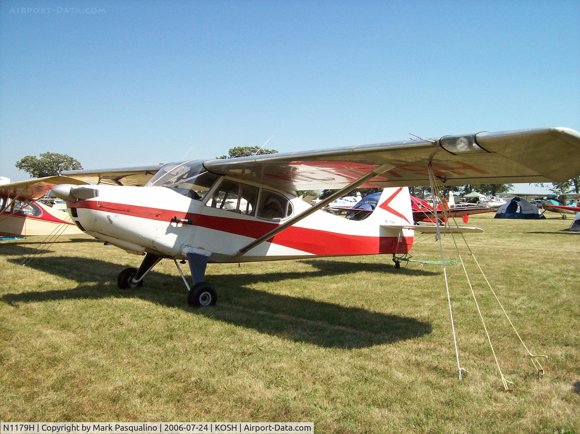 N1179H, 1948 Aeronca 15AC Sedan C/N 15AC-190, Aeronca 15AC