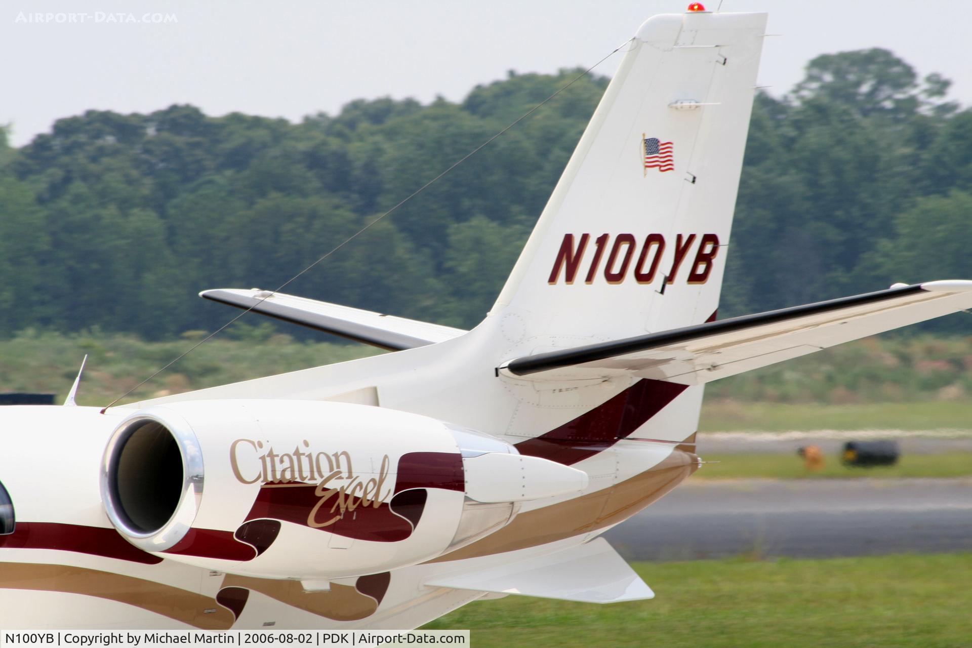 N100YB, Cessna 560XL Citation Excel C/N 560-5136, Tail Numbers