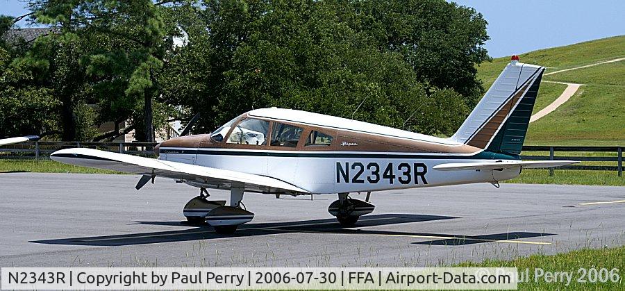 N2343R, 1969 Piper PA-28-180 C/N 28-5495, Nice to be able to fly in to the site of the First Flight