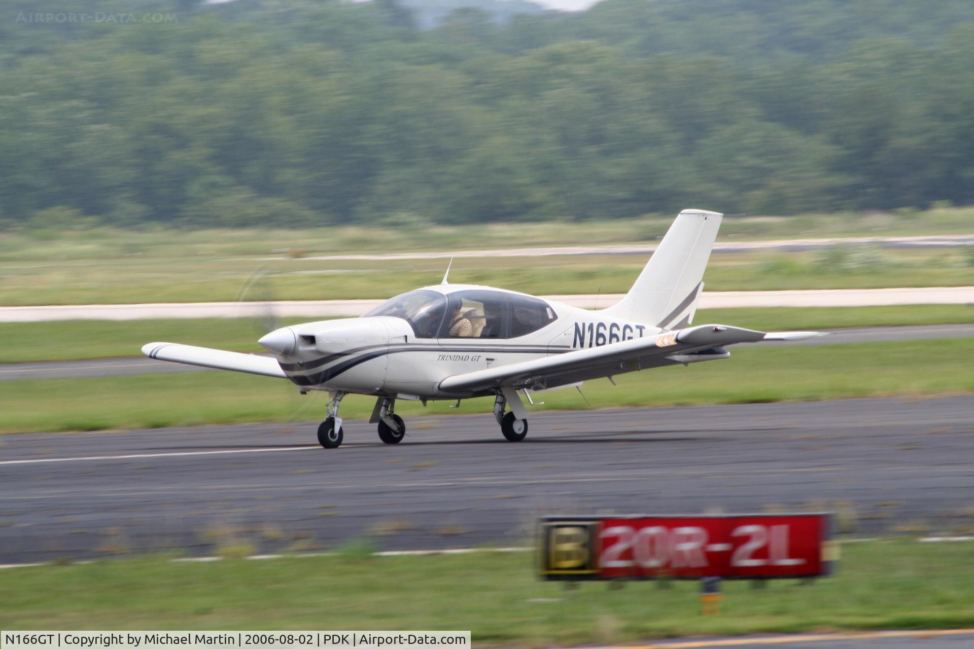 N166GT, 2000 Socata TB-20 Trinidad C/N 2006, Departing Runway 34