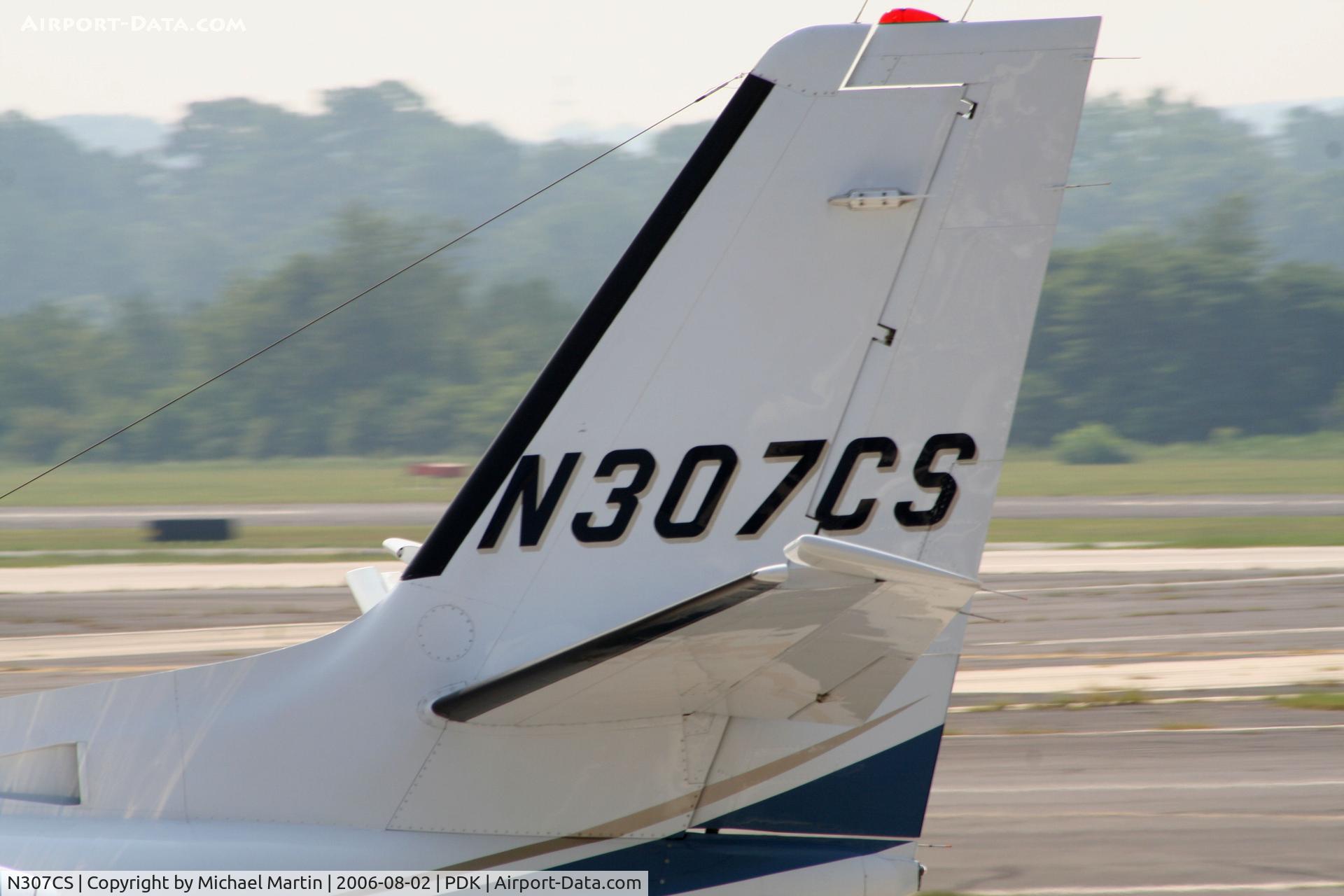 N307CS, 2001 Cessna 550 Citation II C/N 550-0974, Tail Numbers