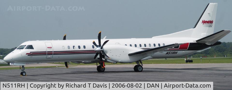 N511RH, 1995 Saab 2000 C/N 2000-020, Saab-Scania 2000 of Hendrick Motorsports in Danville Va.