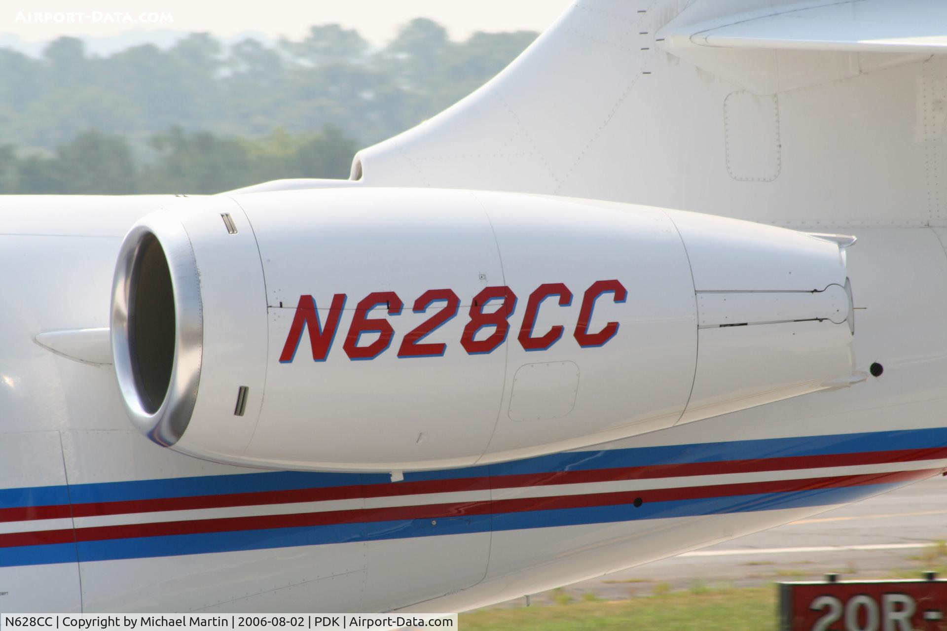 N628CC, 1999 Dassault Falcon 2000 C/N 95, Tail Numbers
