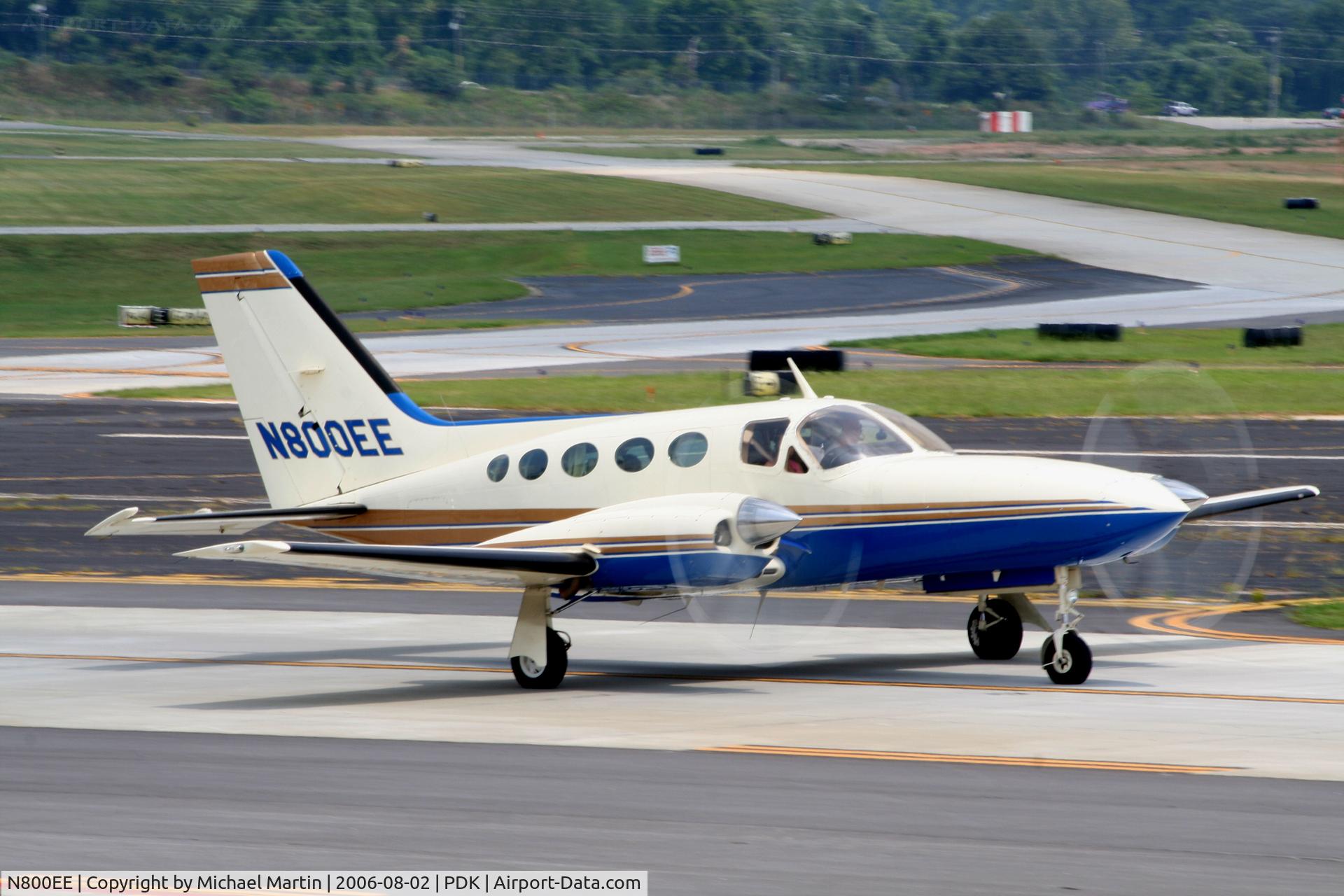 N800EE, 1979 Cessna 421C Golden Eagle C/N 421C0661, Twirling props