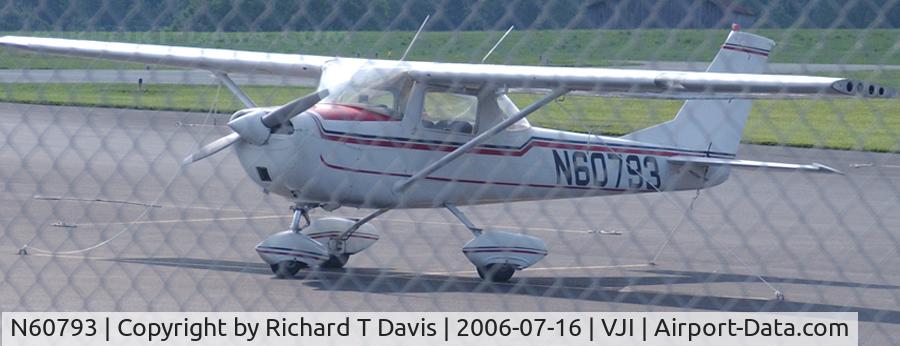 N60793, 1969 Cessna 150J C/N 15070584, 1969 Cessna 150J in Abington Va.