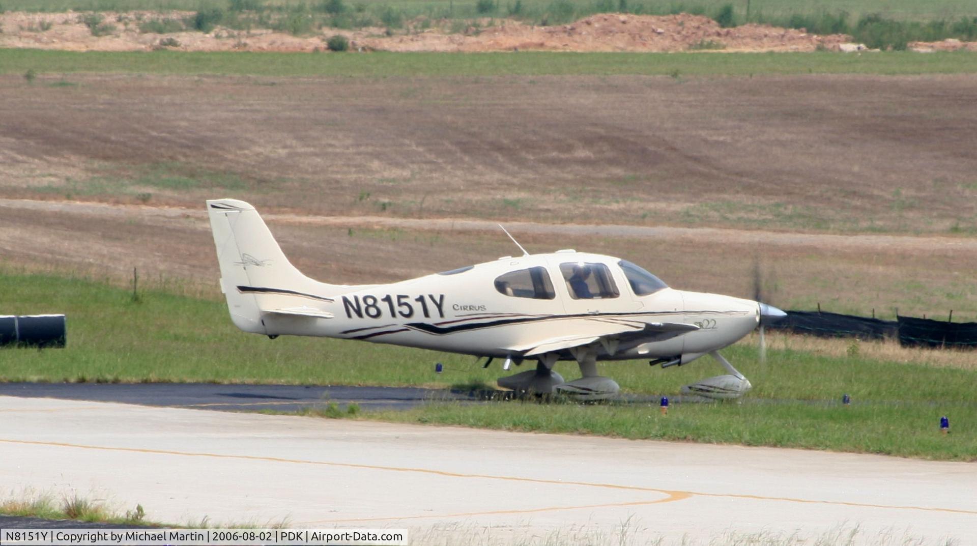 N8151Y, 2003 Cirrus SR22 C/N 0703, Doing Run-Up.