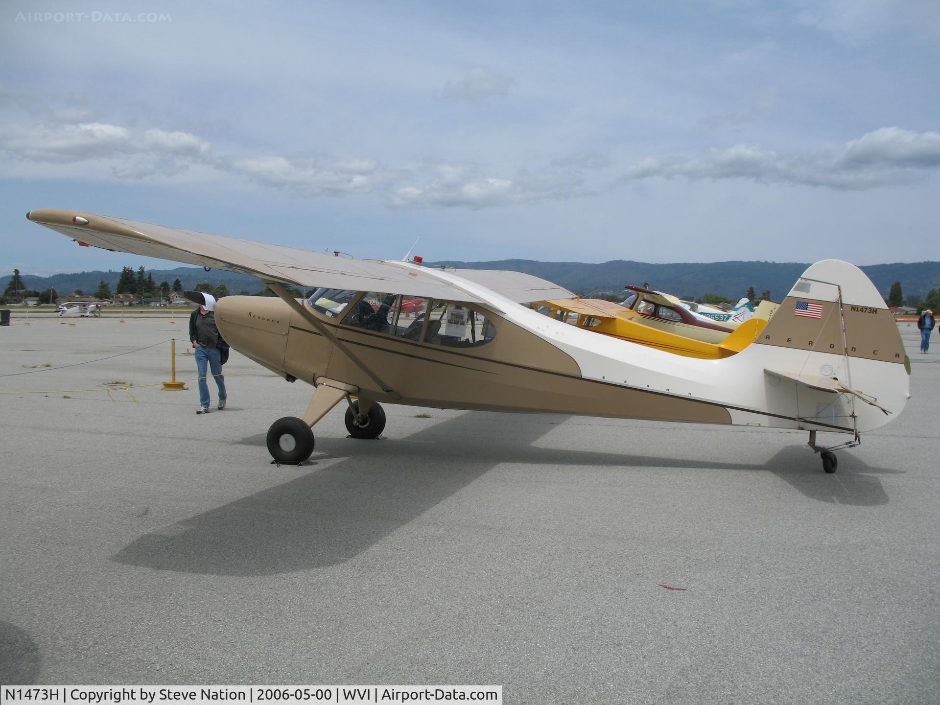 N1473H, 1951 Aeronca 15AC Sedan C/N 15AC-543, 1951 Aeronca 15AC @ Watsonville Municipal Airport, CA