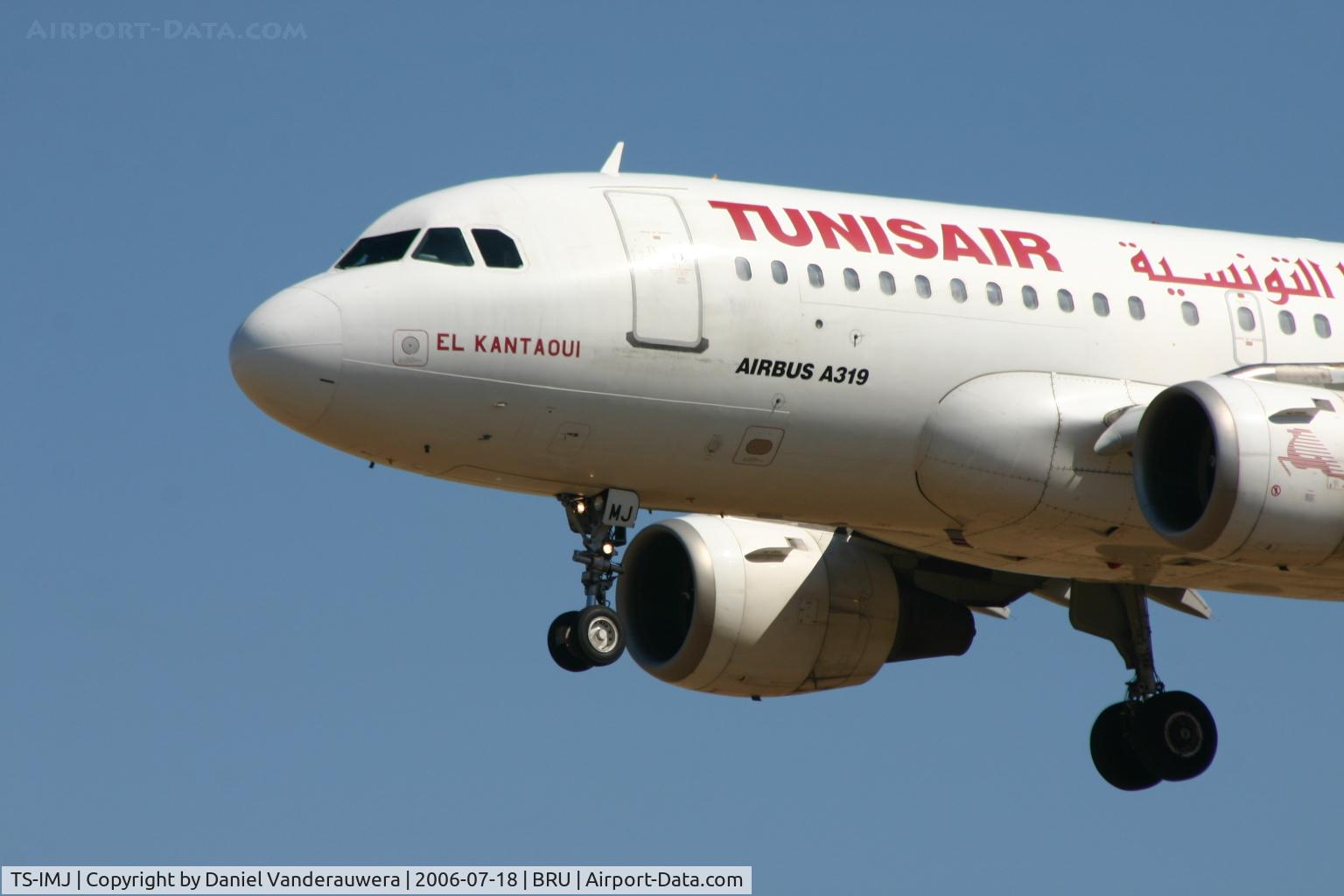 TS-IMJ, 1998 Airbus A319-114 C/N 869, arrival of EL KANTAOUI