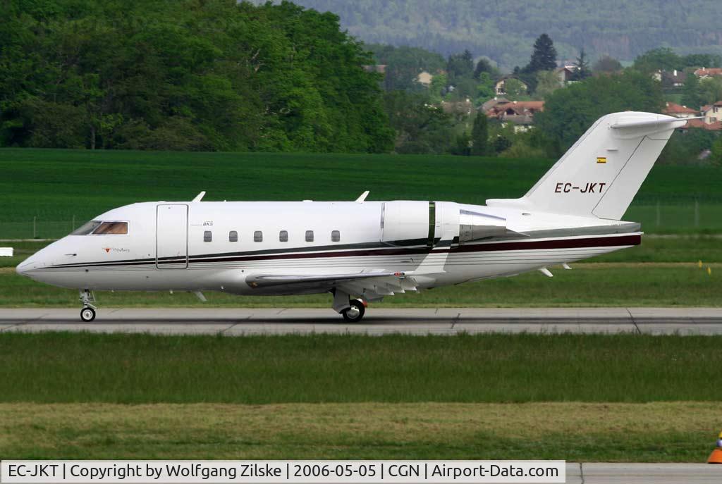 EC-JKT, 1989 Canadair Challenger 601-3A (CL-600-2B16) C/N 5060, visitor