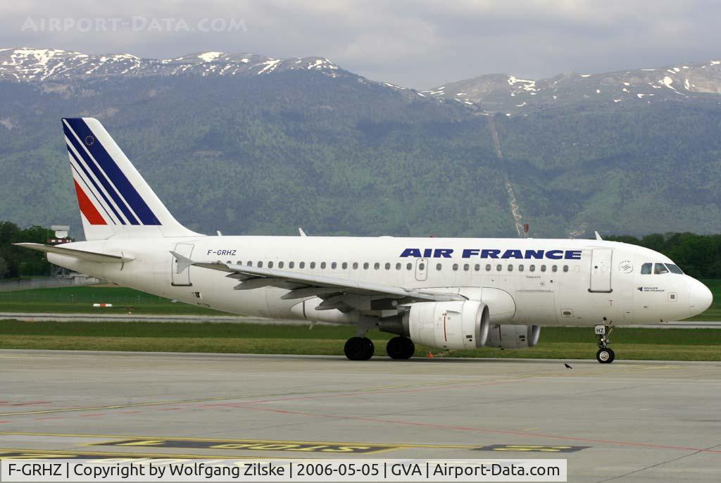 F-GRHZ, 2001 Airbus A319-111 C/N 1622, visitor