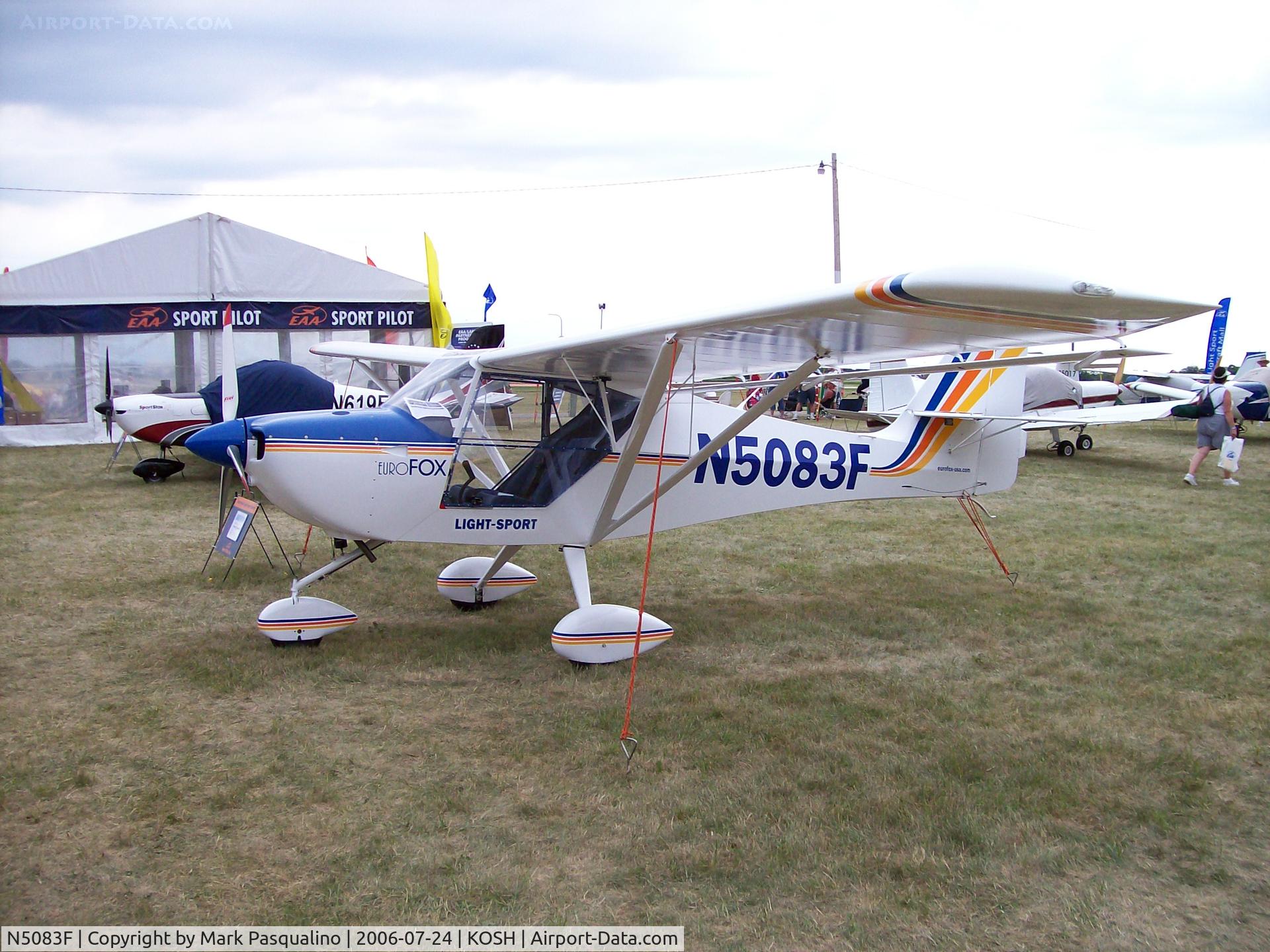 N5083F, 2006 Aeropro Eurofox C/N 18206, Eurofox