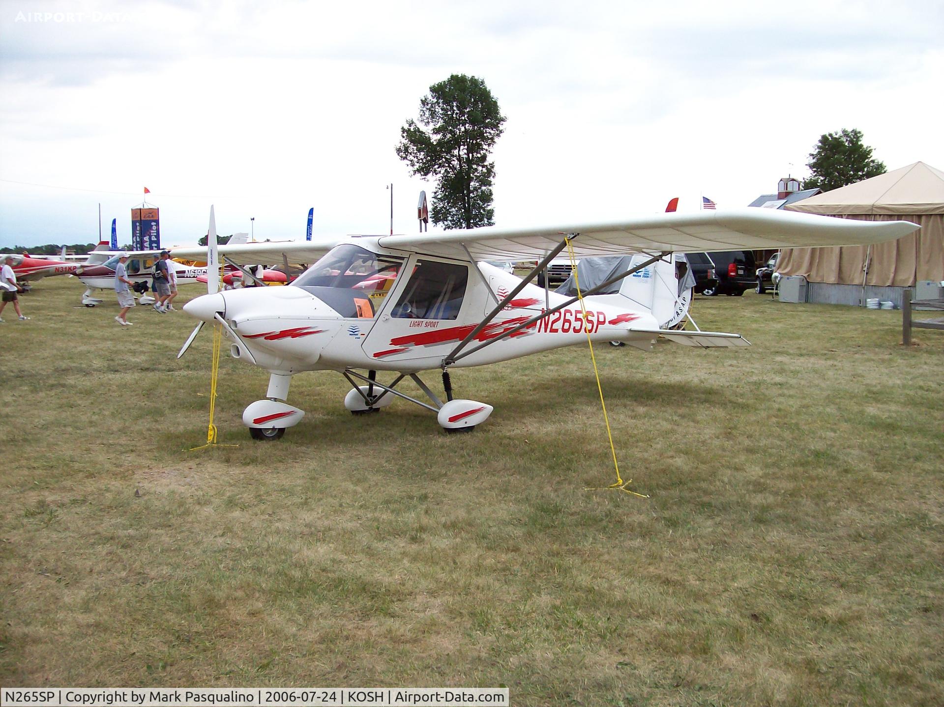 N265SP, 2005 Comco Ikarus C42 FB80 C/N 0512-6779, Aerosport C42 FB80