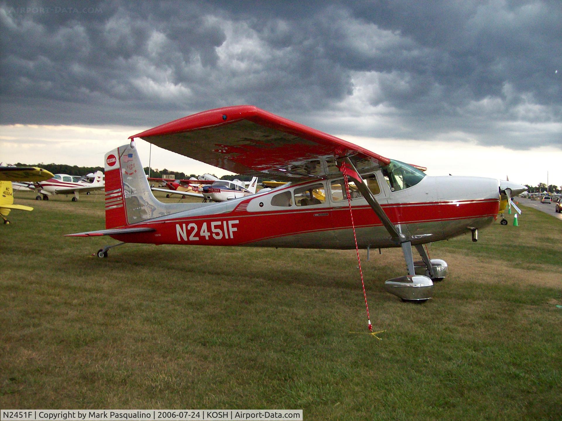 N2451F, 1965 Cessna 180H Skywagon C/N 18051652, Cessna 180